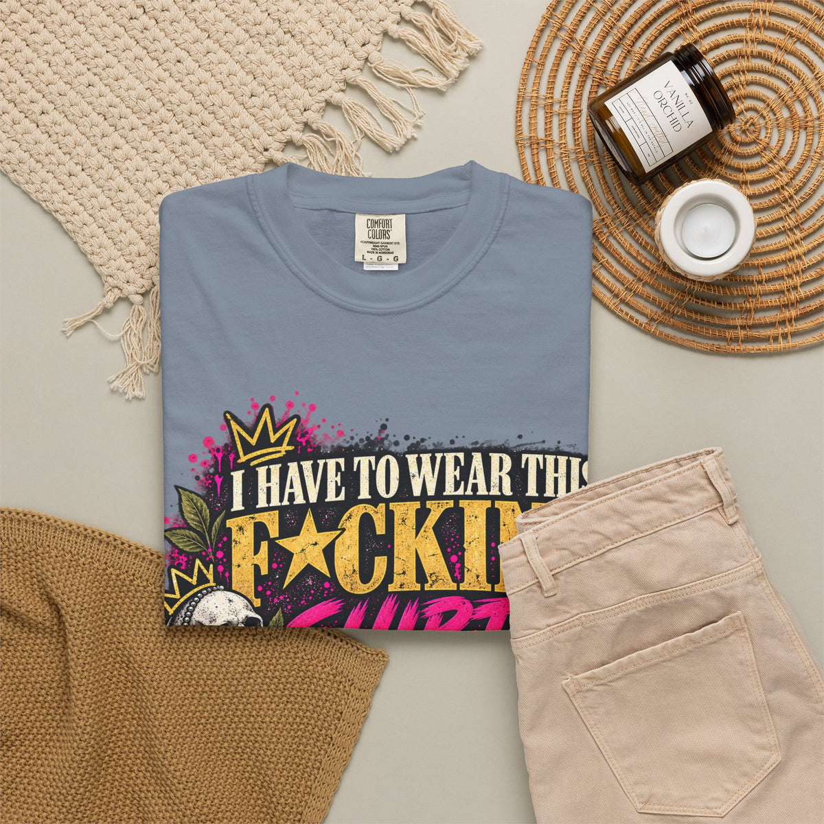 I Have to Wear This F*cking Shirt | Distressed Rebellion Veteran Tee