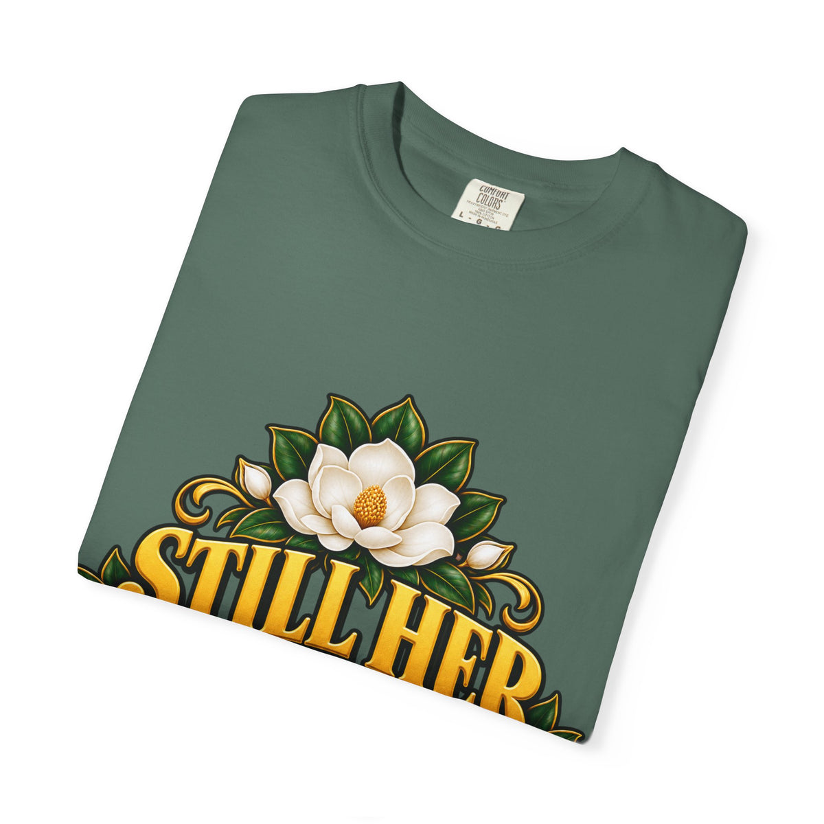 Still Her | Magnolia Women Veteran Garment-Dyed Tee
