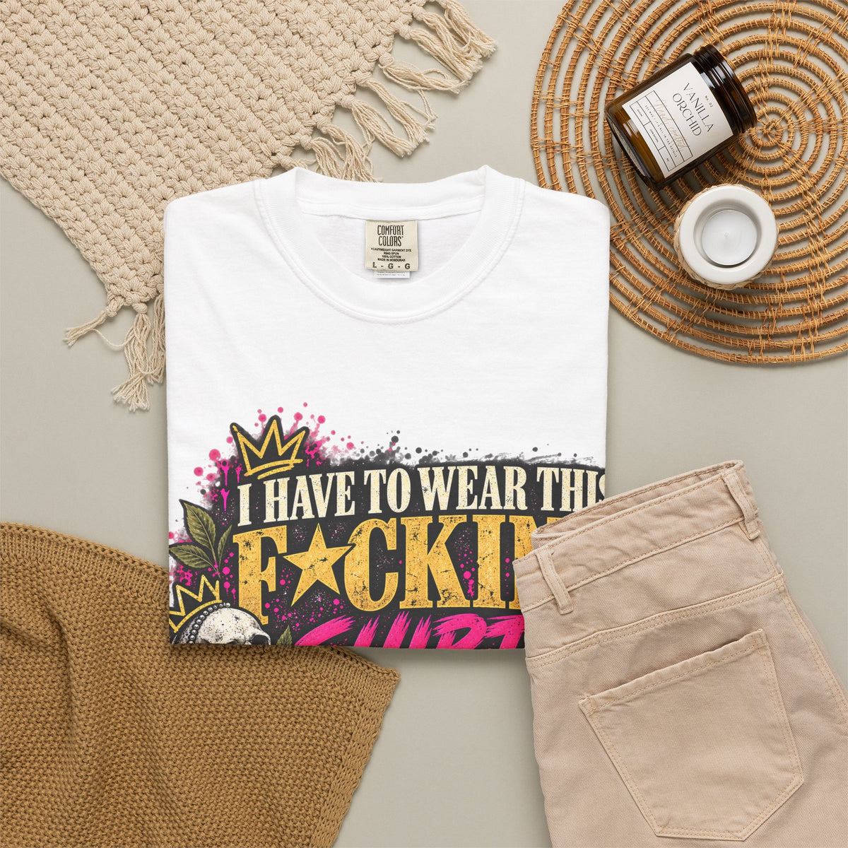 I Have to Wear This F*cking Shirt | Distressed Rebellion Veteran Tee