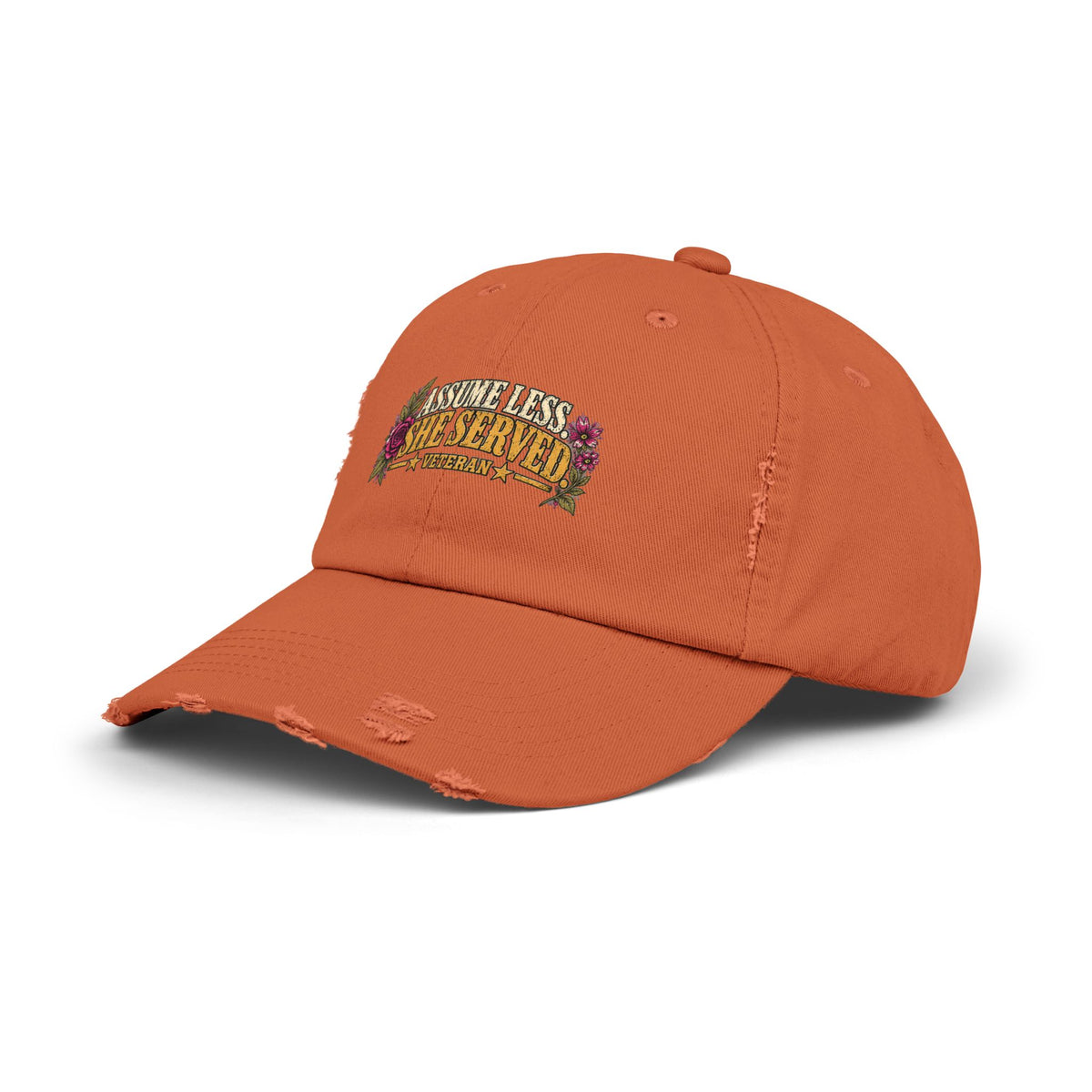 Assume Less, She Served More | Distressed Veteran Cap