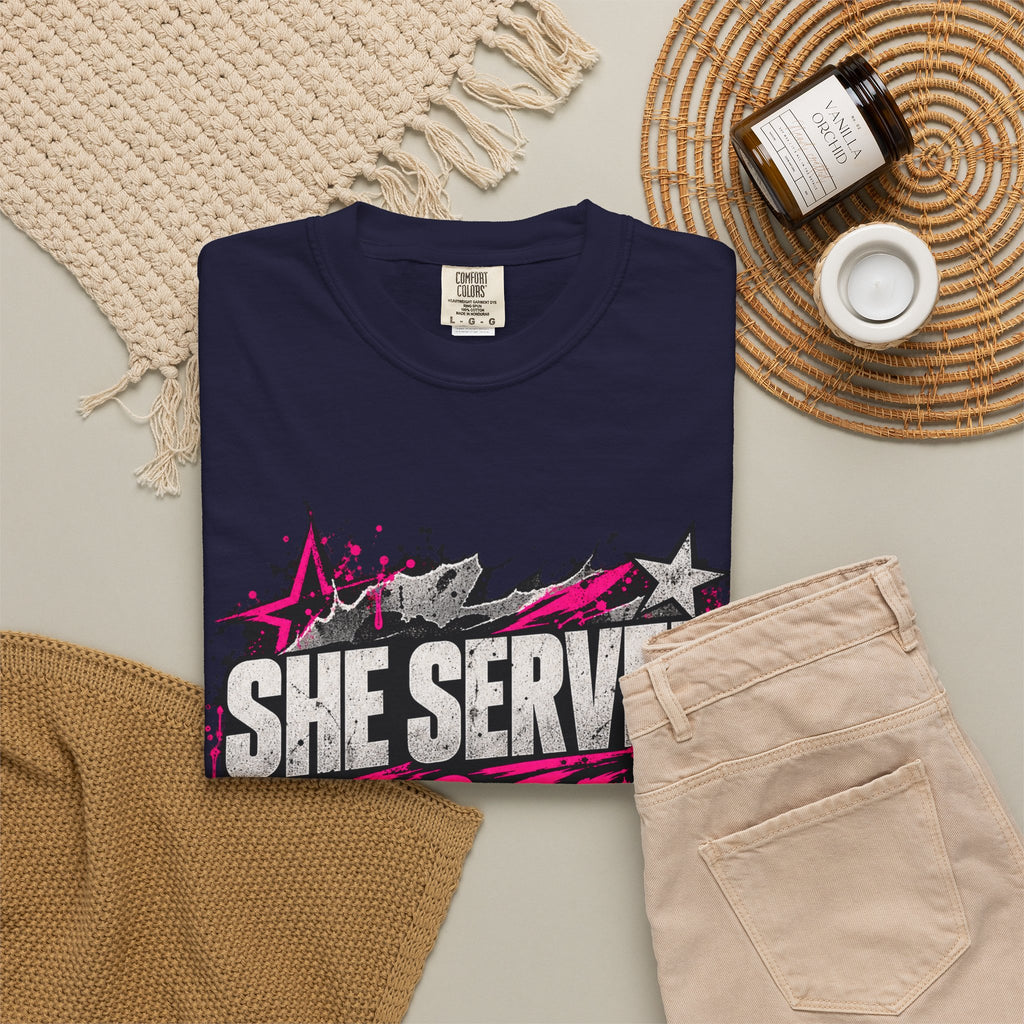 She Served. Her Patience Didn't. | Disgruntled Veteran Tee