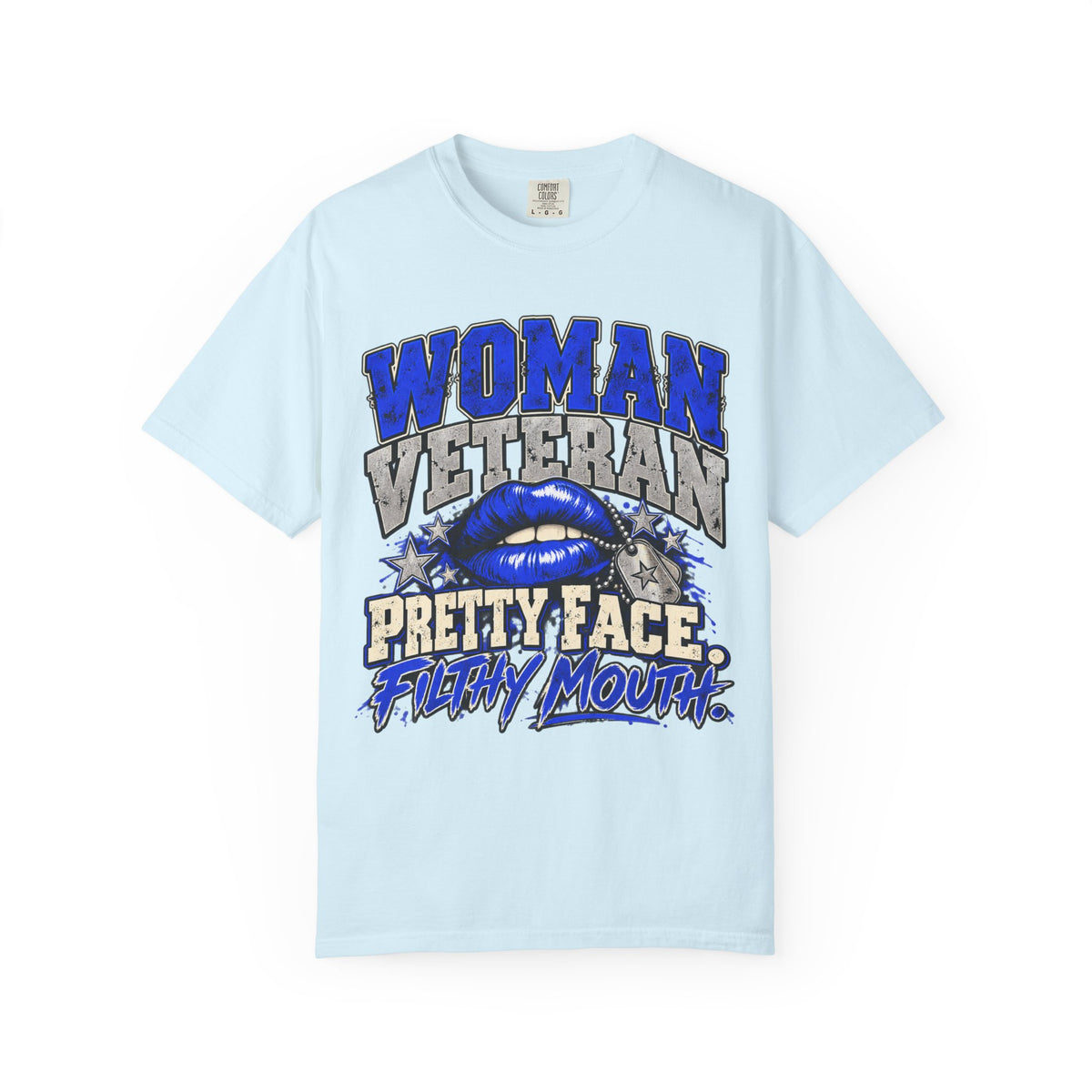 Pretty Face. Filthy Mouth. | Disgruntled Veteran Tee
