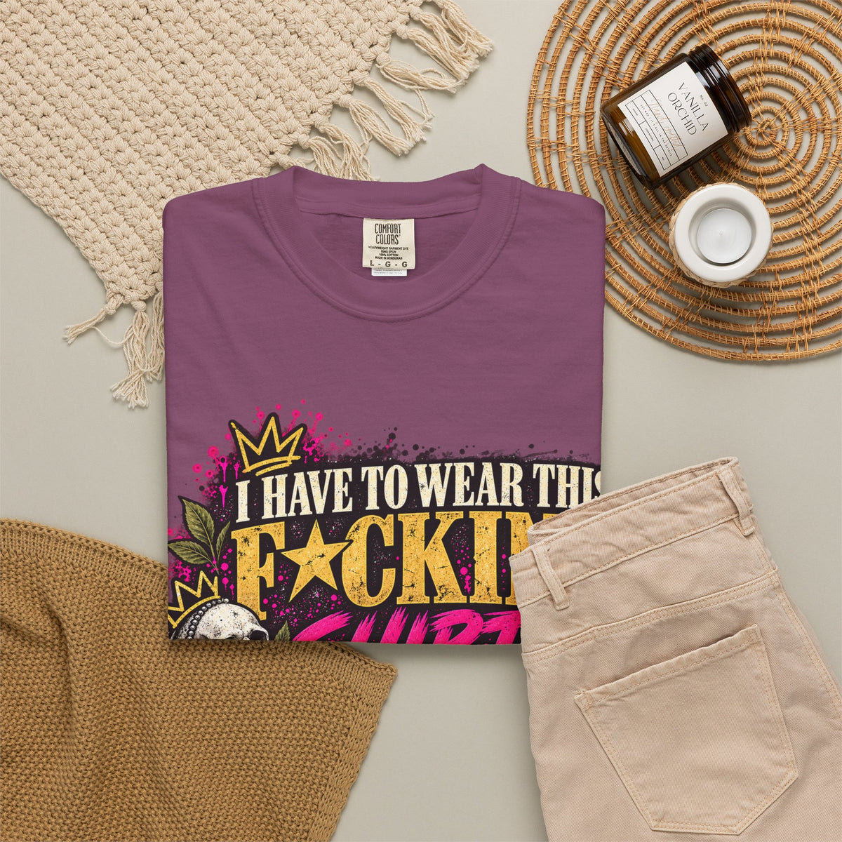 I Have to Wear This F*cking Shirt | Distressed Rebellion Veteran Tee