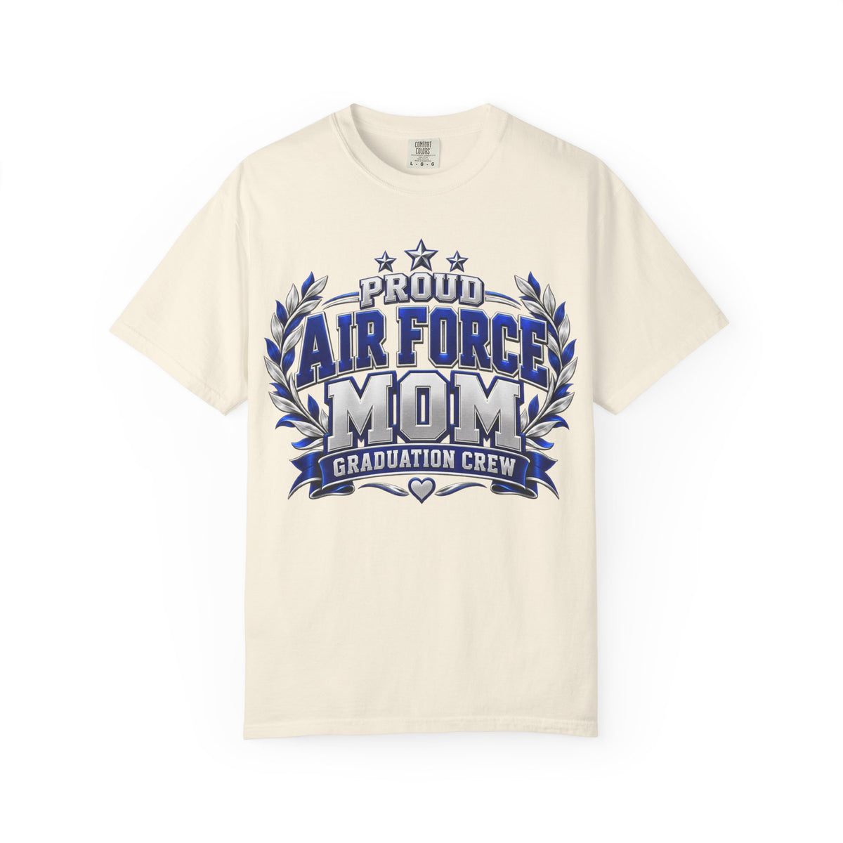 Proud Air Force Mom | Graduation Crew Tee