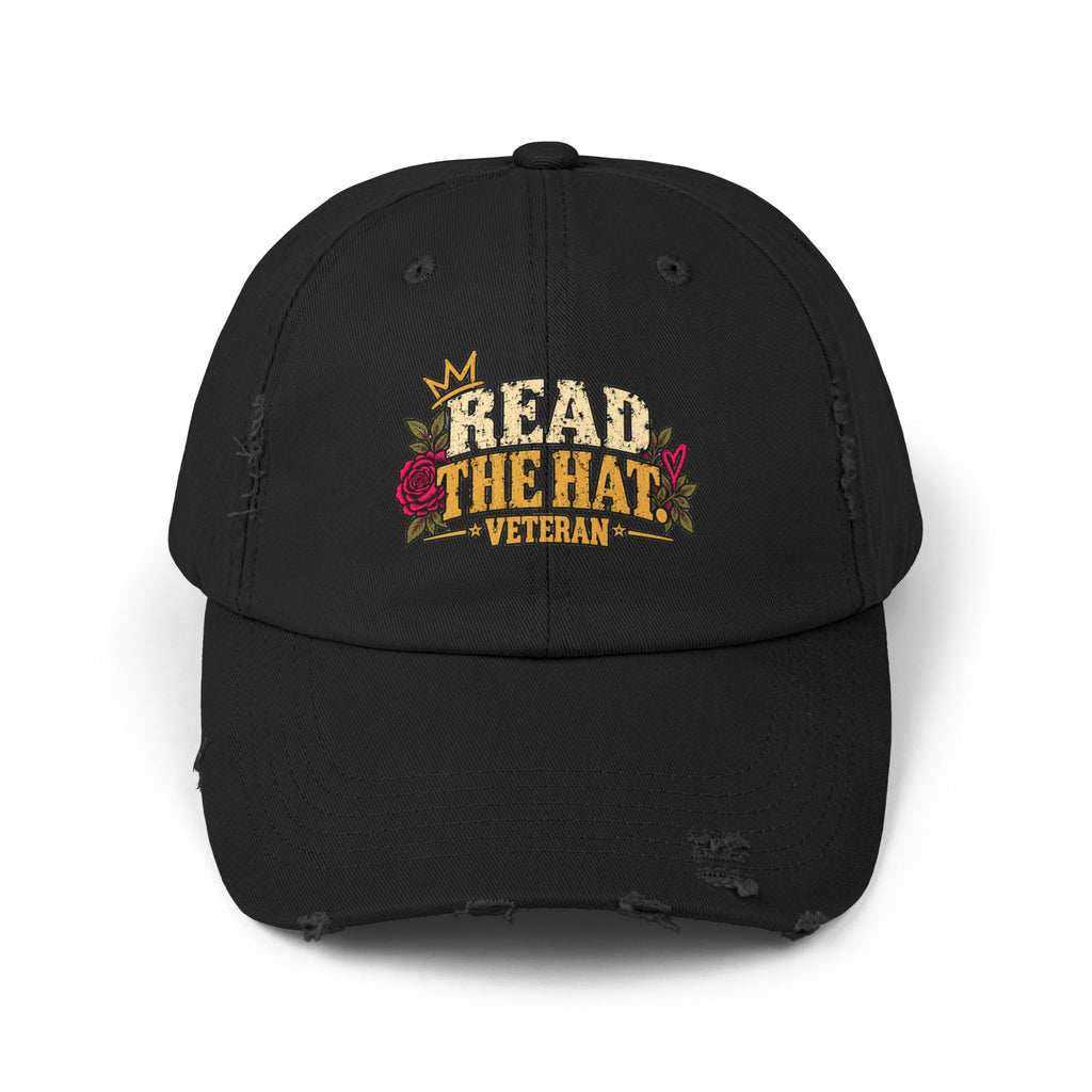 Read the Hat | Distressed Veteran Cap