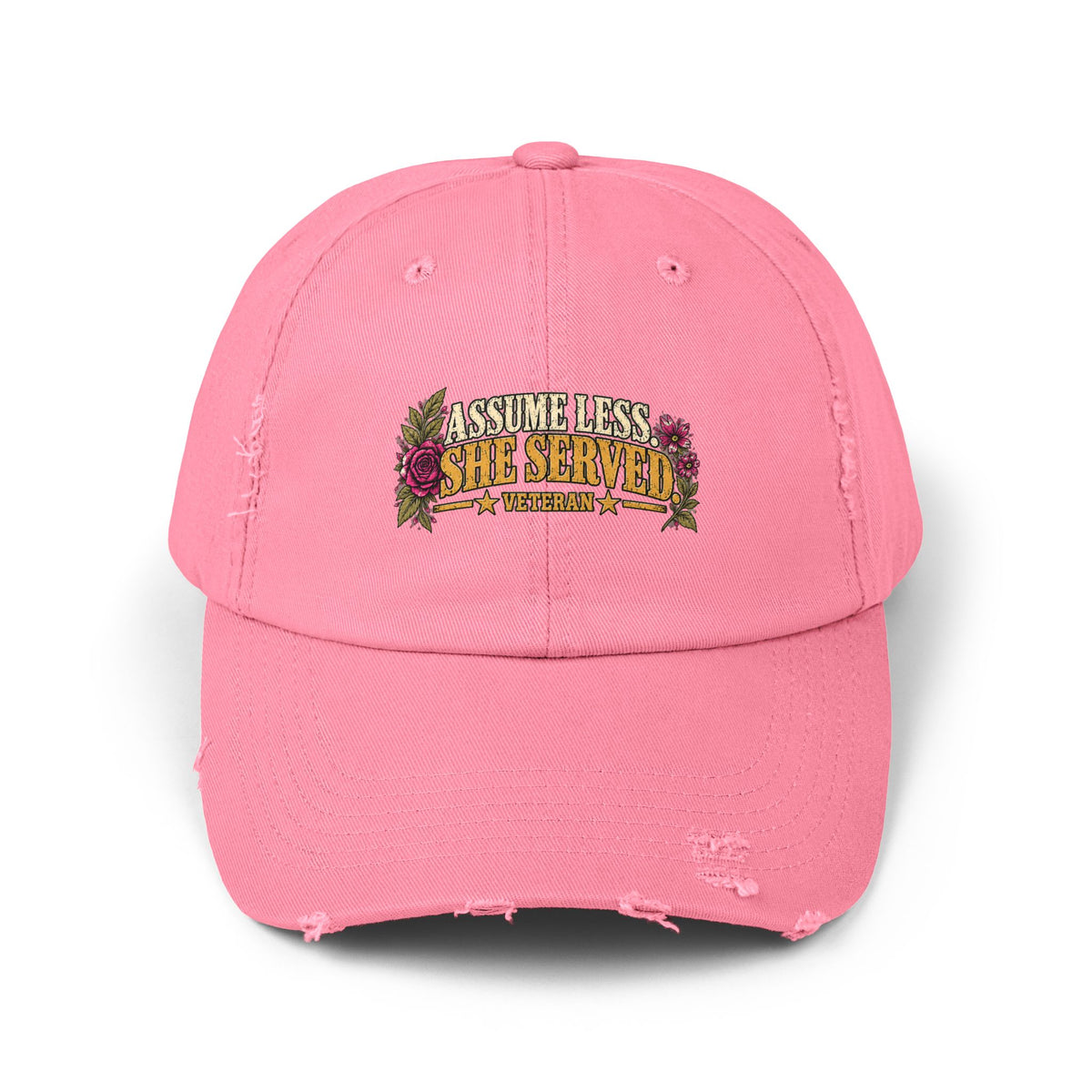 Assume Less, She Served More | Distressed Veteran Cap