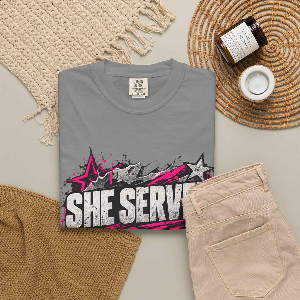 She Served. Her Patience Didn't. | Disgruntled Veteran Tee