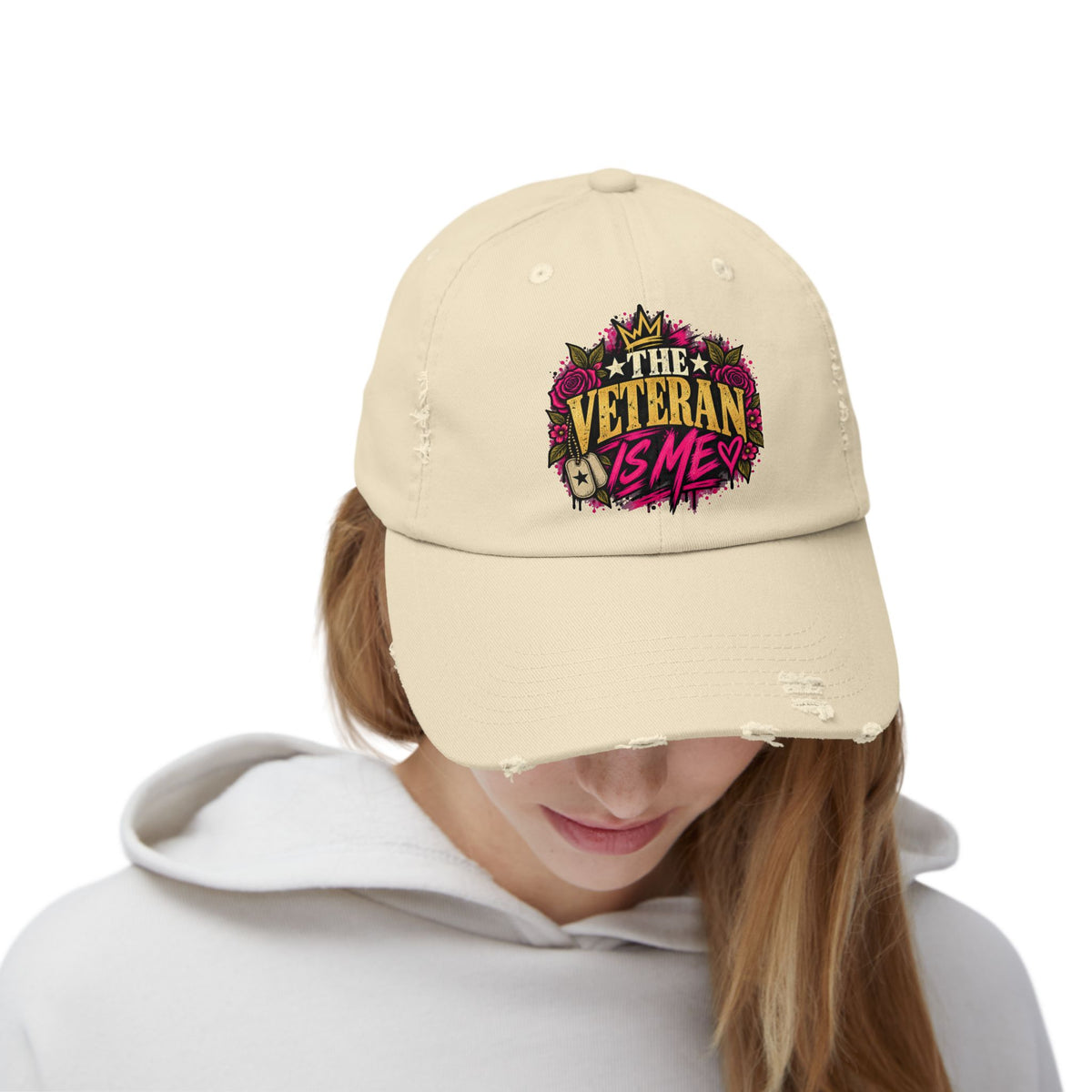 The Veteran Is Me | Distressed Rebellion Cap