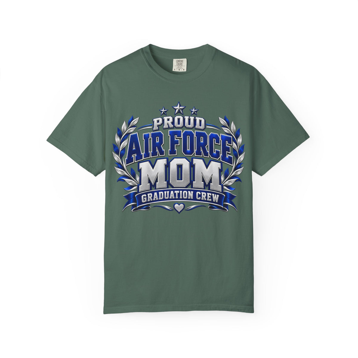 Proud Air Force Mom | Graduation Crew Tee