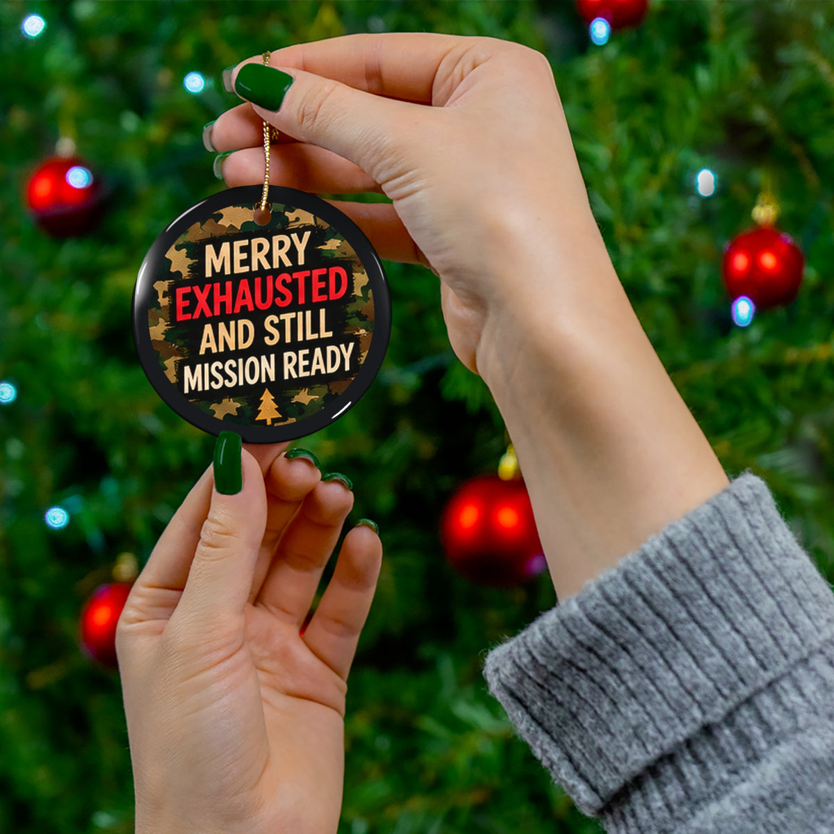 Home for the Holidays | Patriotic Ornament — Edition 2