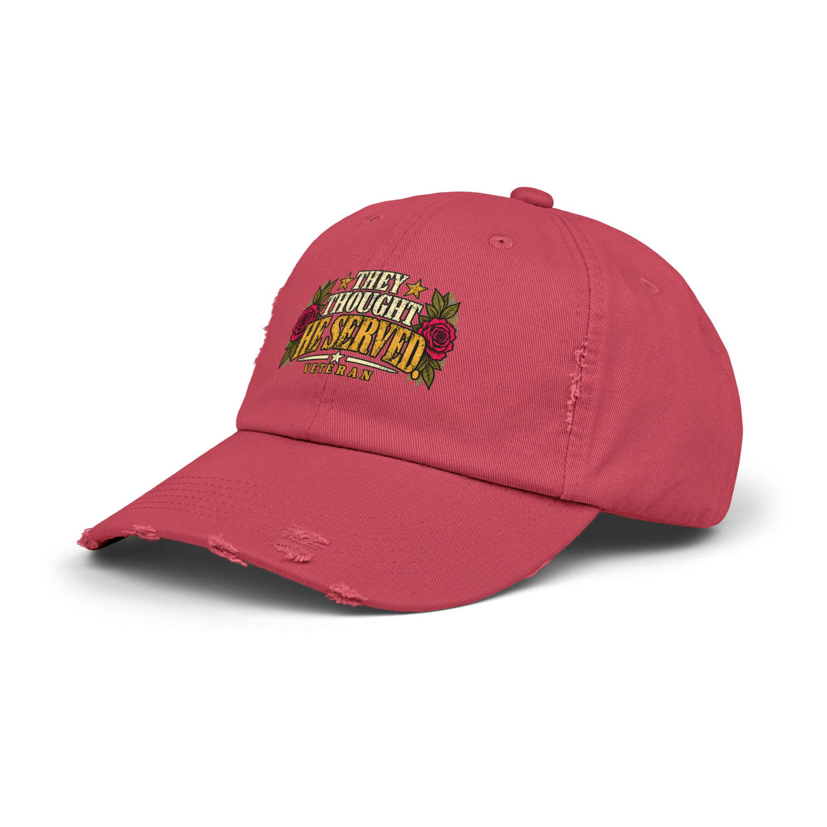 They Thought He Served | Distressed Veteran Cap