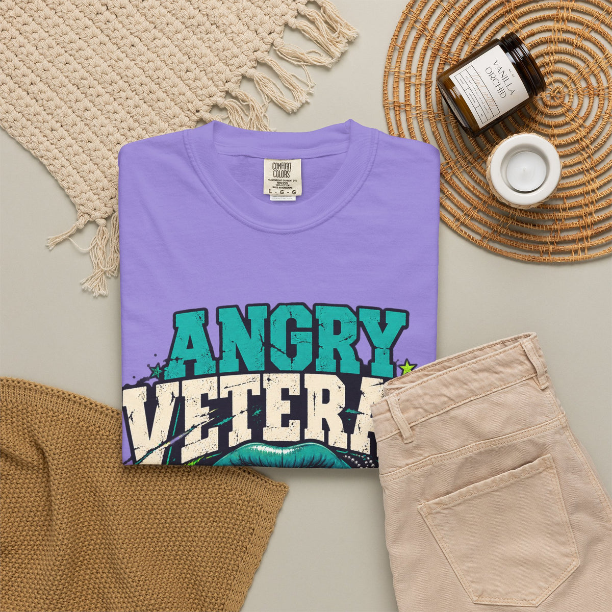 Feral. Do Not Pet. | Disgruntled Veteran Tee