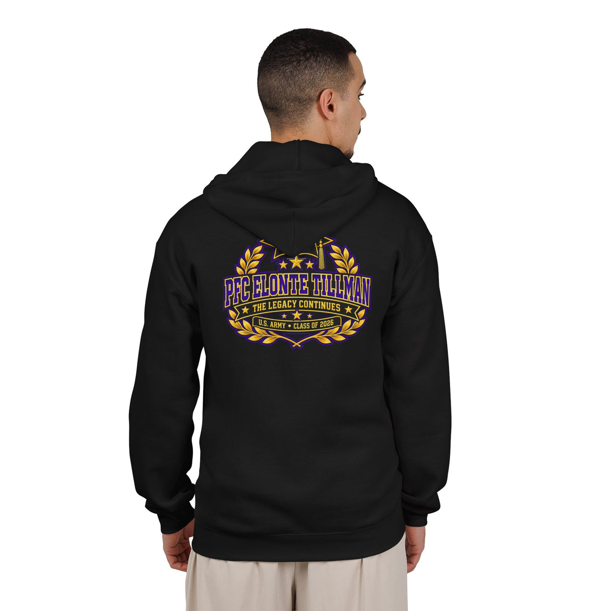 Bravery Runs in the Family | Personalized Laurel Hoodie | Tillman Sample
