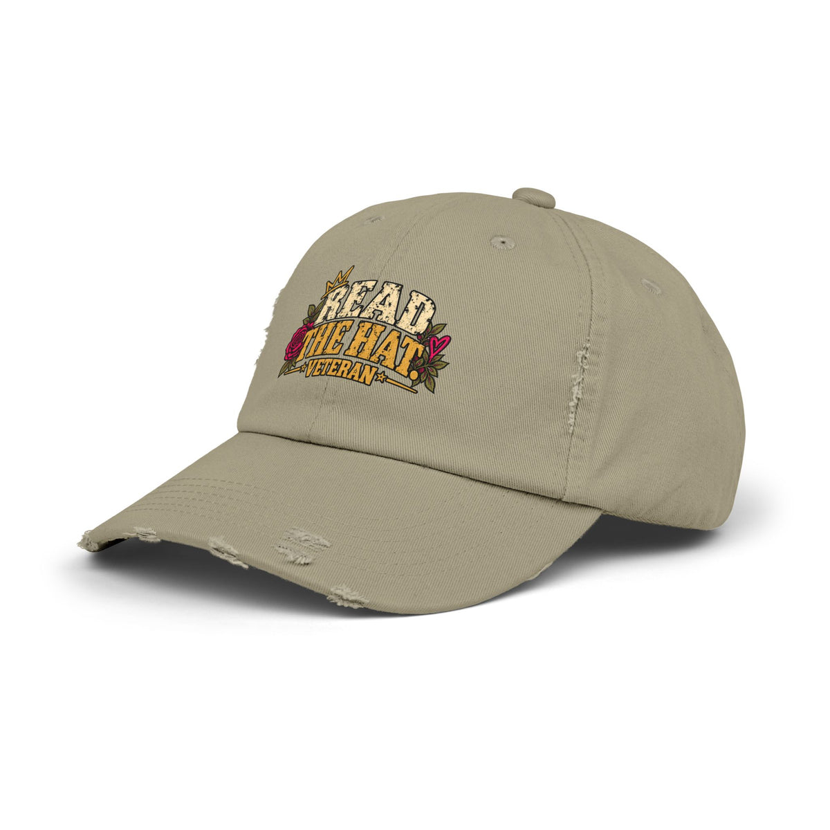 Read the Hat | Distressed Veteran Cap