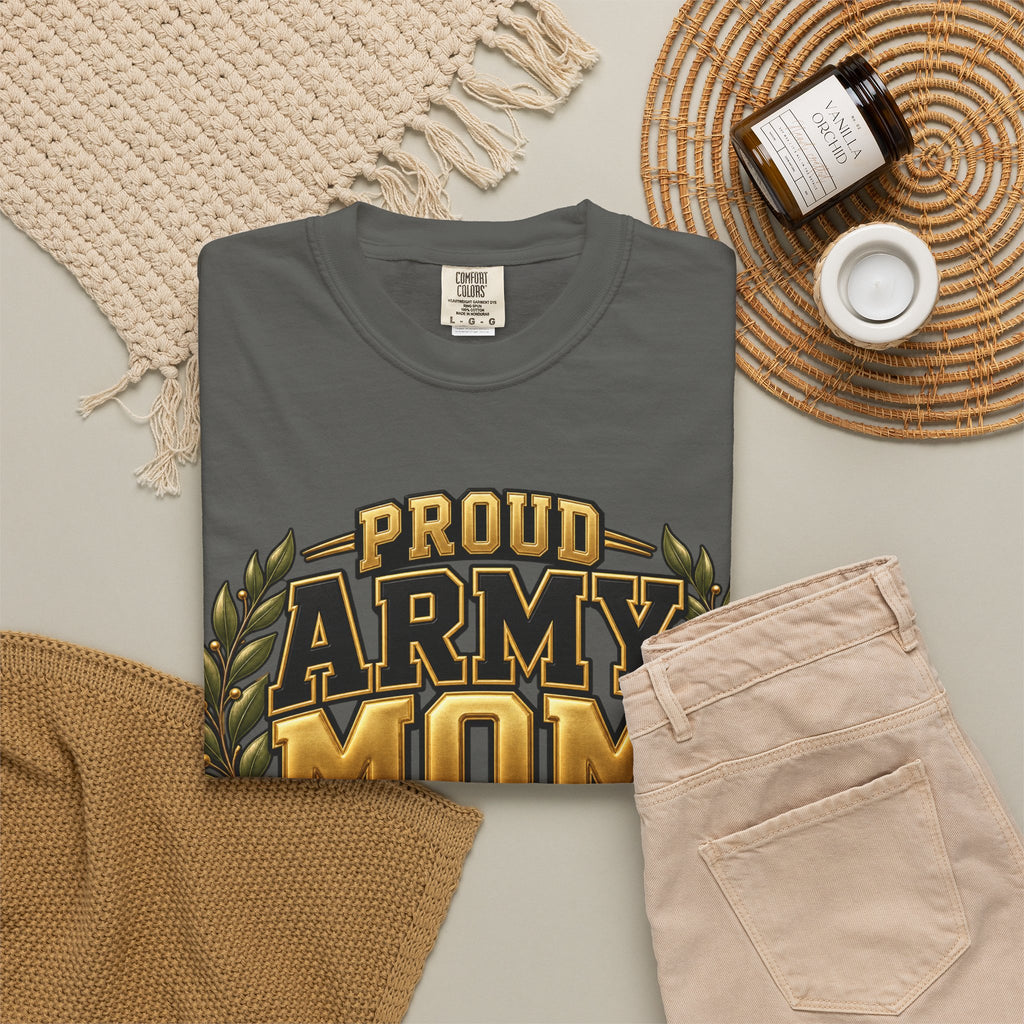 Proud Army Mom | Graduation Crew Tee