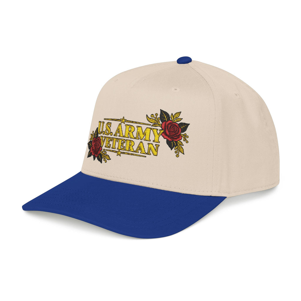 Crimson Rose | U.S. Army Veteran Floral Cap