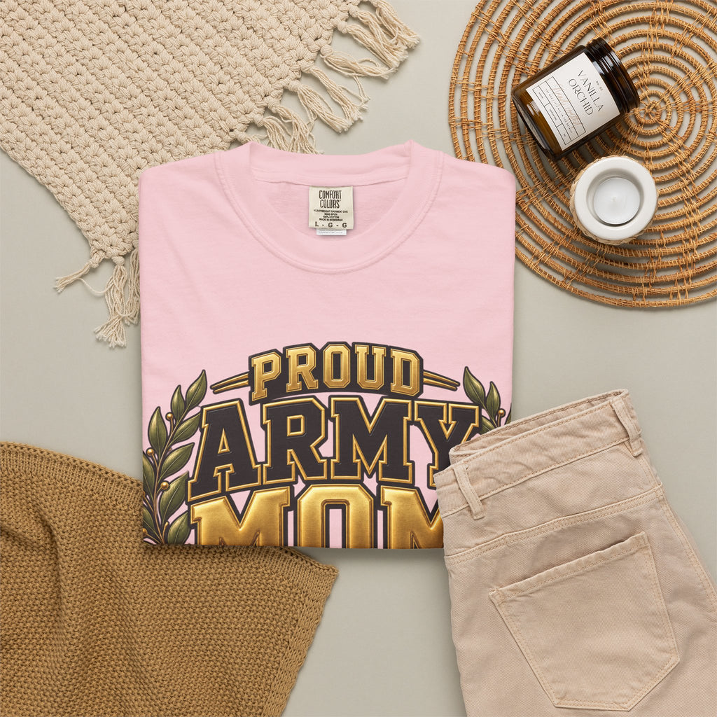 Proud Army Mom | Graduation Crew Tee