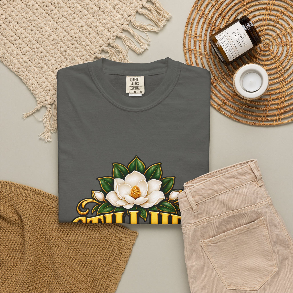 Still Her | Magnolia Women Veteran Garment-Dyed Tee