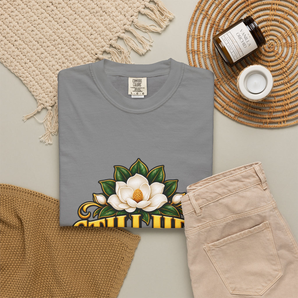 Still Her | Magnolia Women Veteran Garment-Dyed Tee