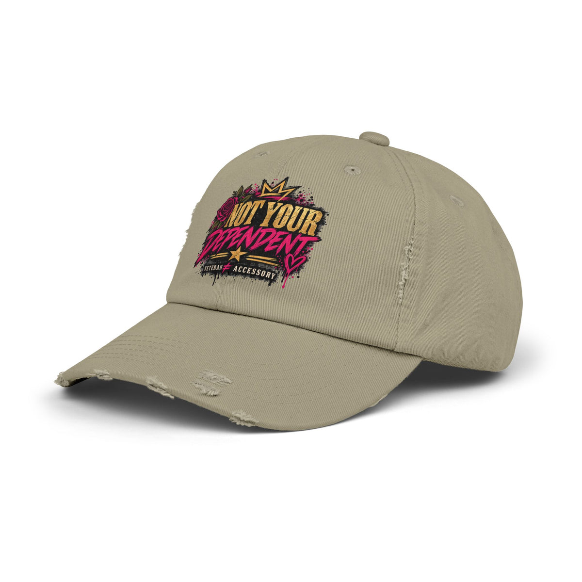 Not Your Dependent | Distressed Rebellion Veteran Cap