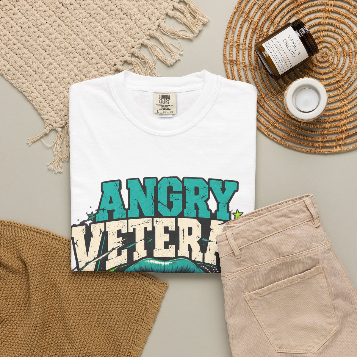 Feral. Do Not Pet. | Disgruntled Veteran Tee