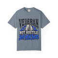 Not Hostile. Just Out of Fucks. | Disgruntled Veteran Tee
