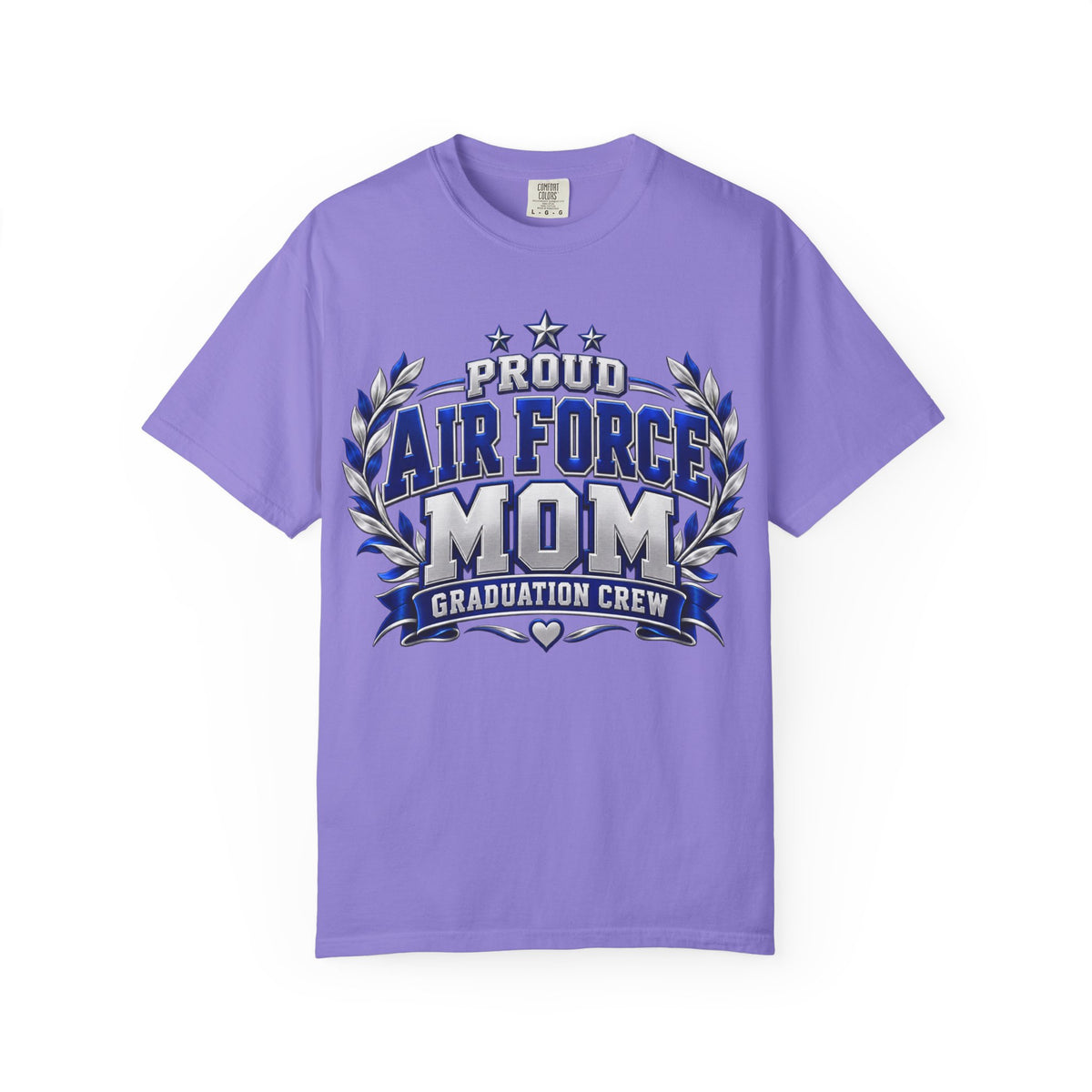 Proud Air Force Mom | Graduation Crew Tee
