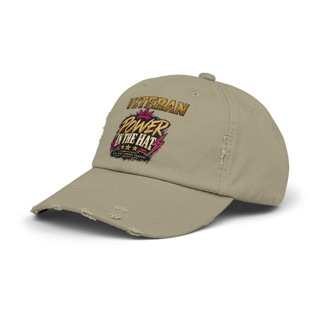Power in the Hat | Distressed Rebellion Cap