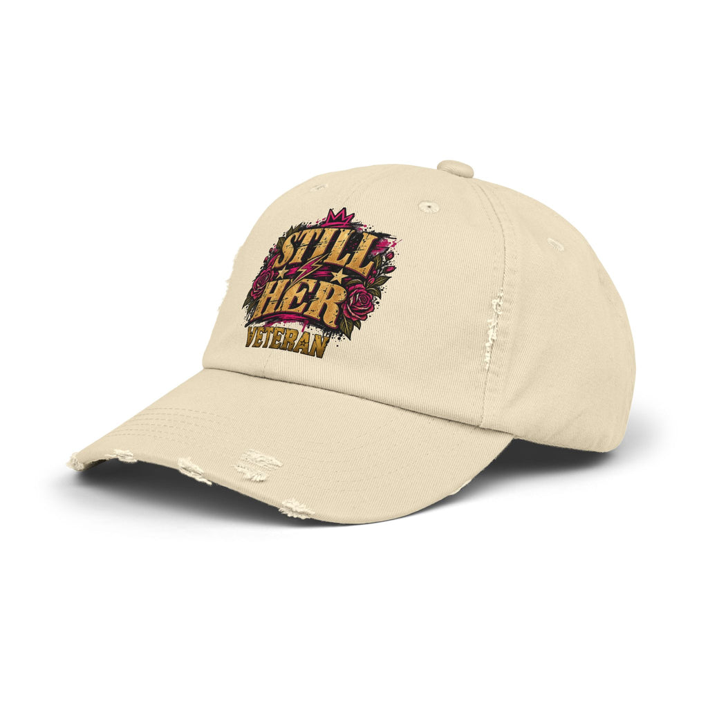Still Her | Distressed Rebellion Veteran Cap
