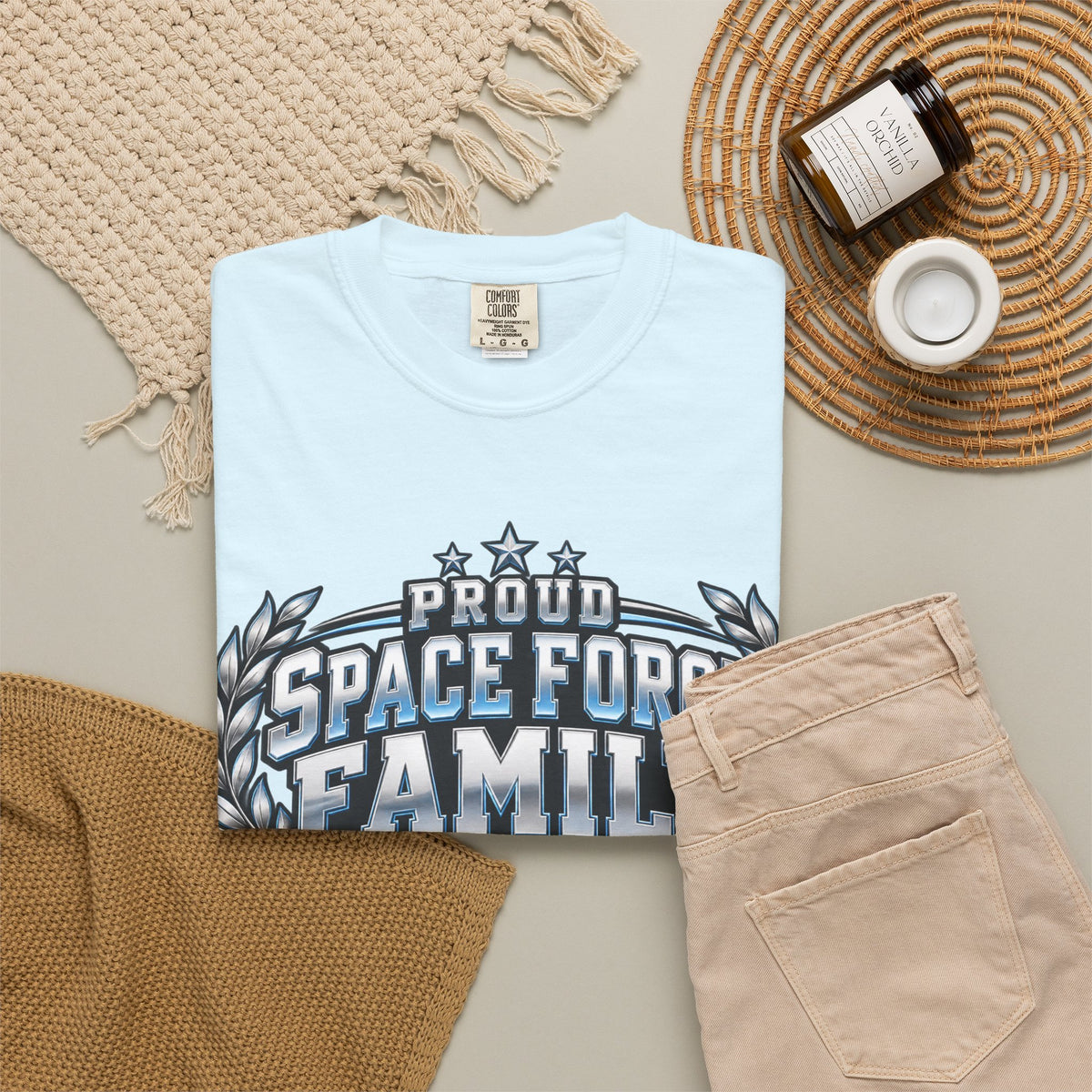 Proud Space Force Family | Graduation Crew Tee