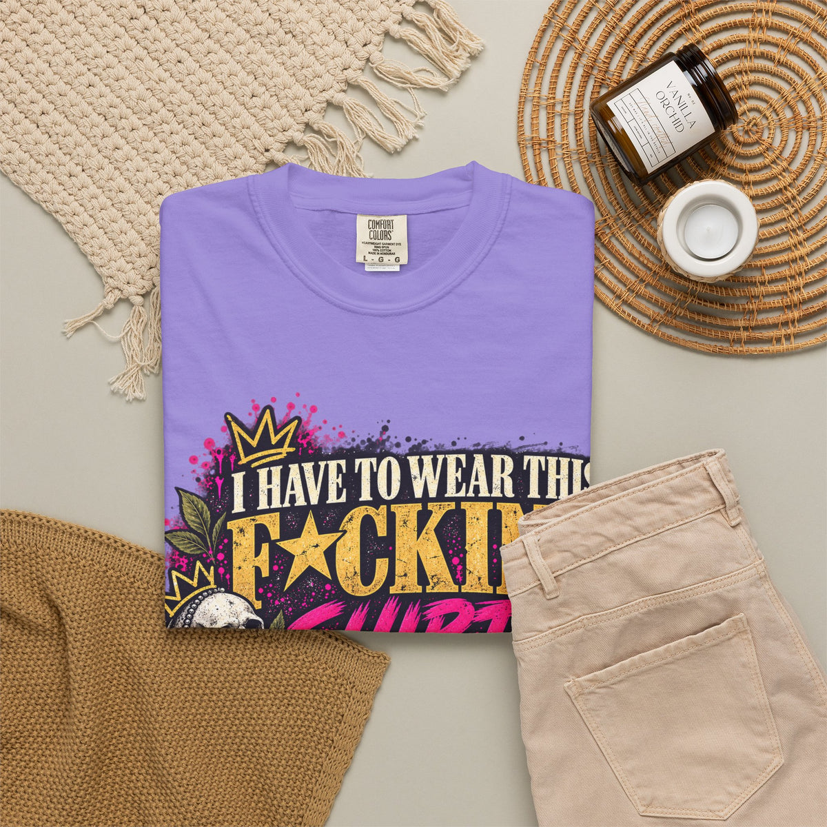I Have to Wear This F*cking Shirt | Distressed Rebellion Veteran Tee