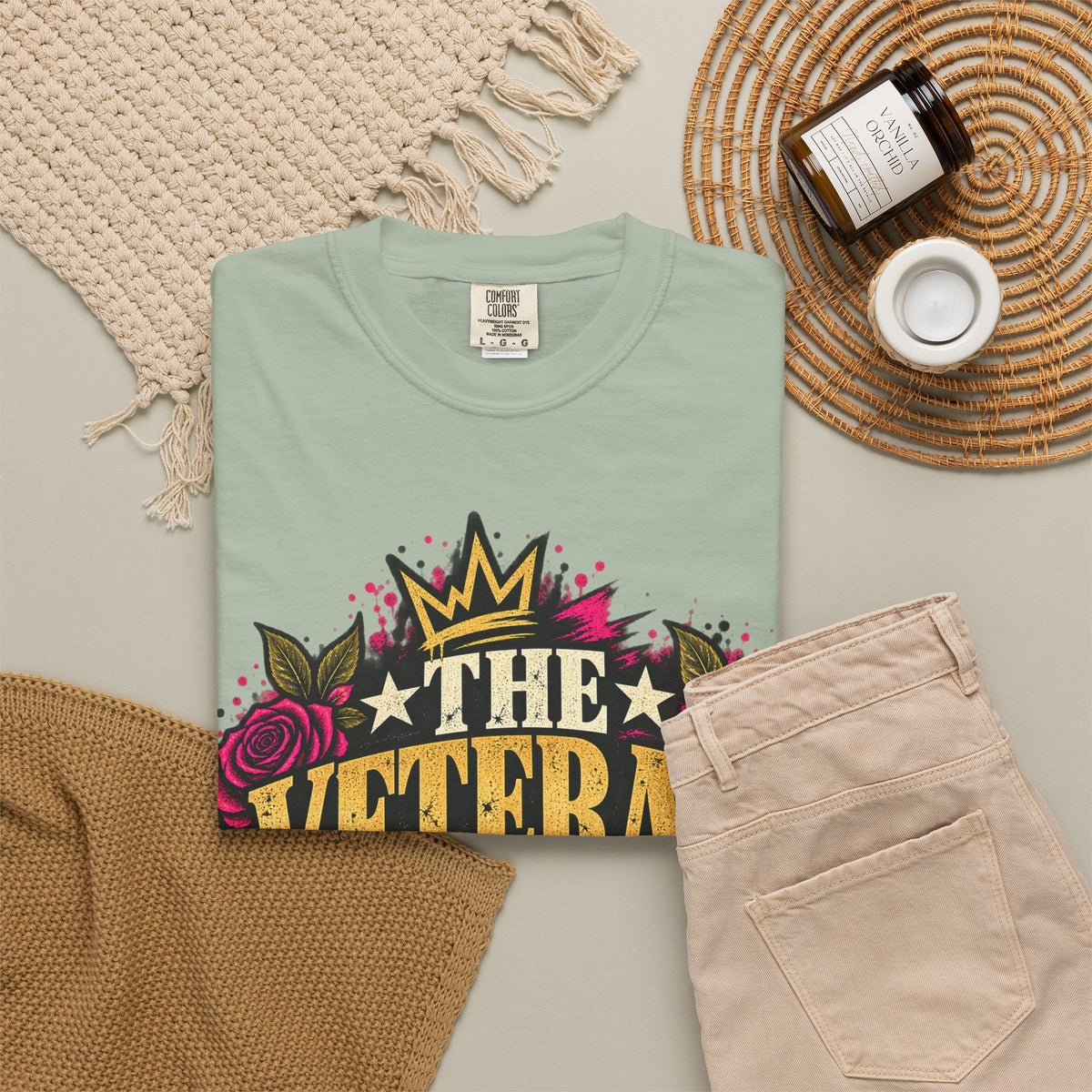 The Veteran Is Me | Distressed Rebellion Veteran Tee