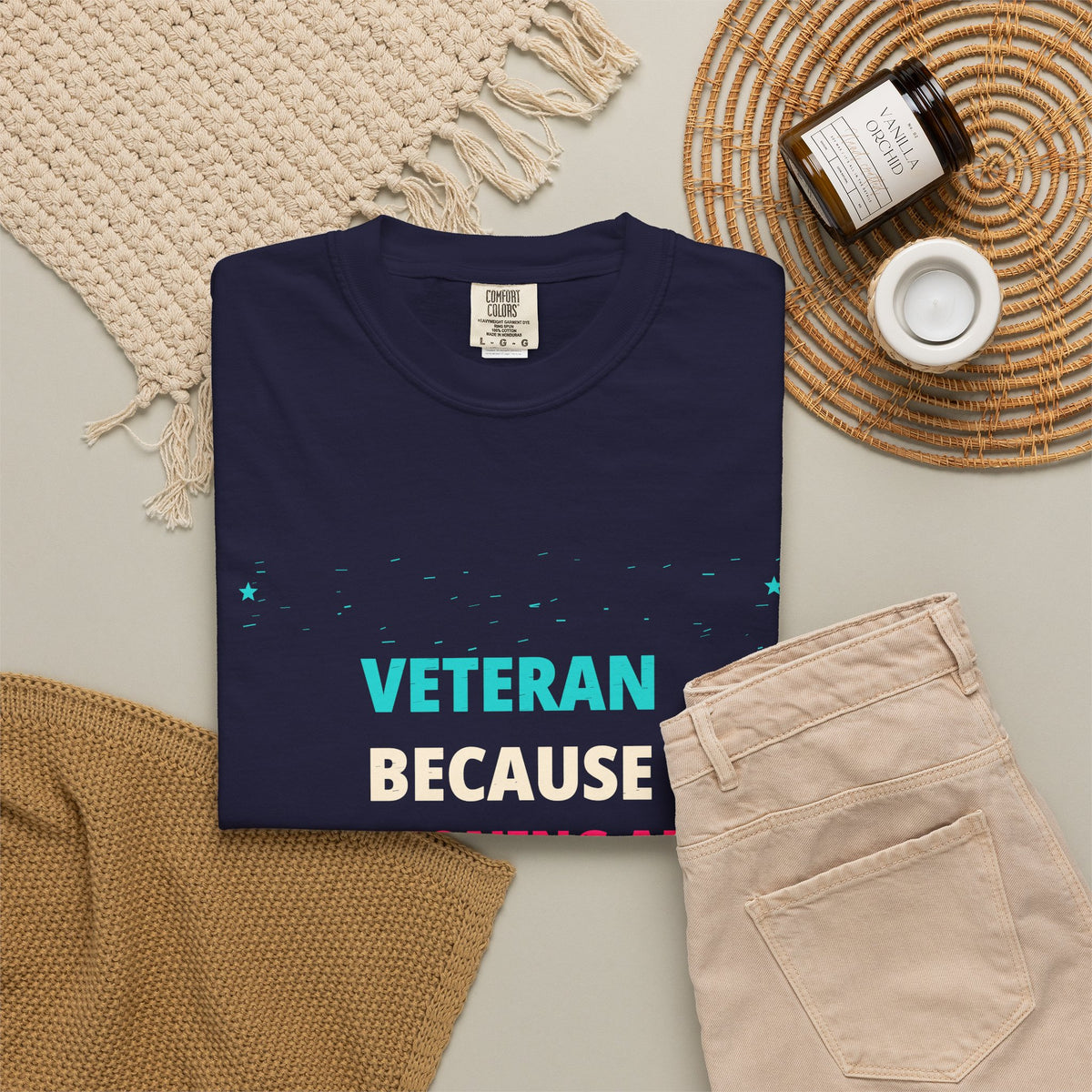 Sunshine & Swear Words | Disgruntled Veteran Tee