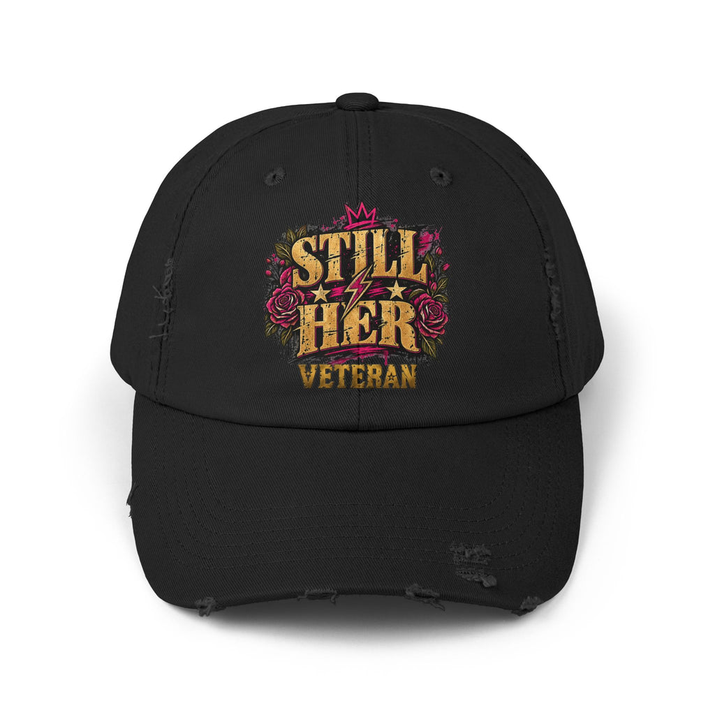 Still Her | Distressed Rebellion Veteran Cap