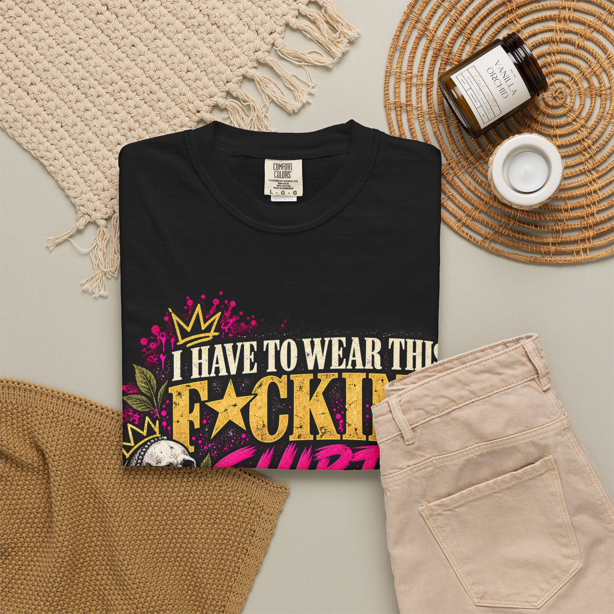 I Have to Wear This F*cking Shirt | Distressed Rebellion Veteran Tee