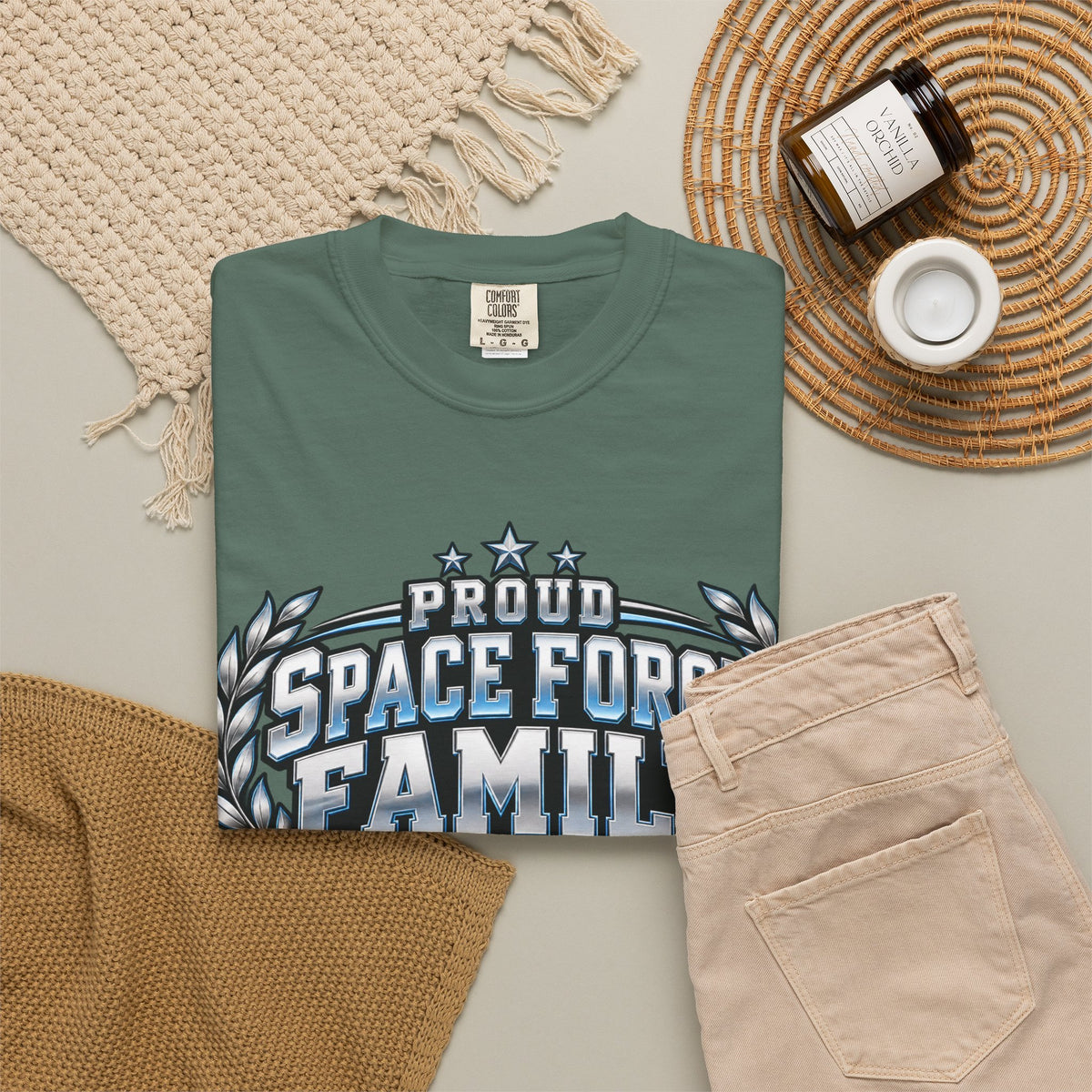 Proud Space Force Family | Graduation Crew Tee