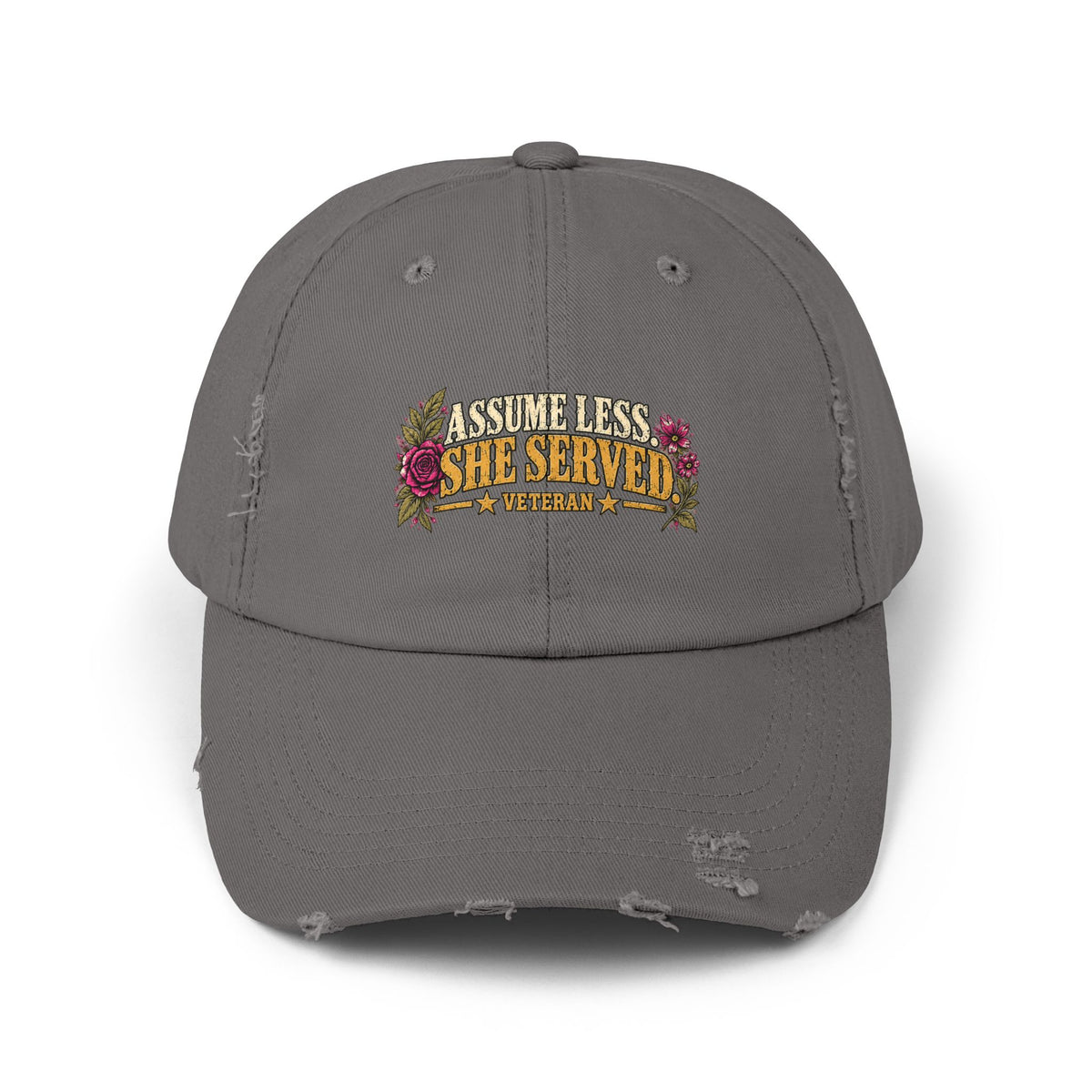 Assume Less, She Served More | Distressed Veteran Cap