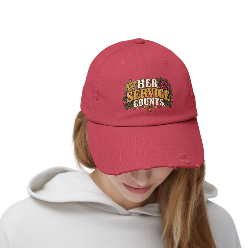 Her Service Counts | Distressed Veteran Cap
