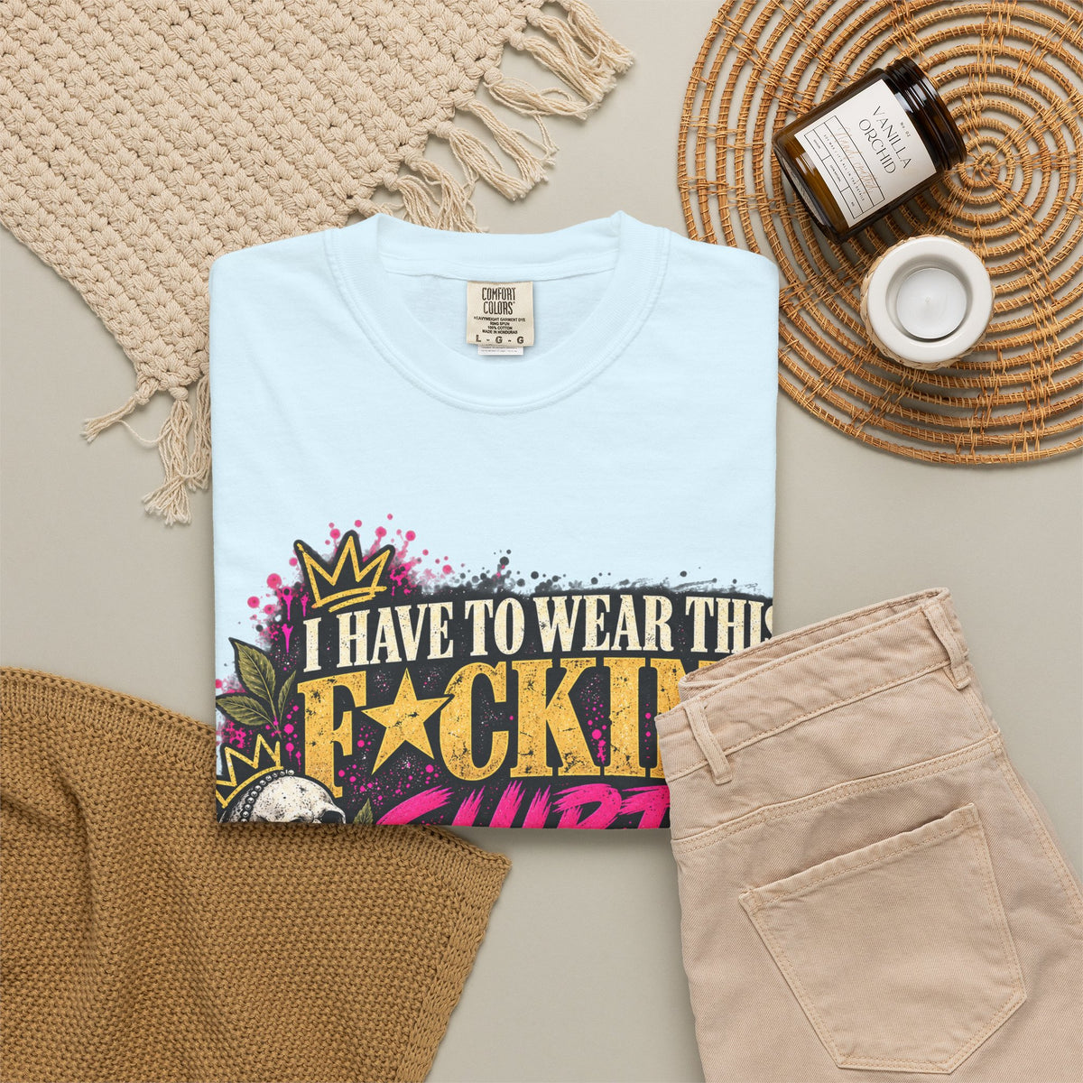 I Have to Wear This F*cking Shirt | Distressed Rebellion Veteran Tee