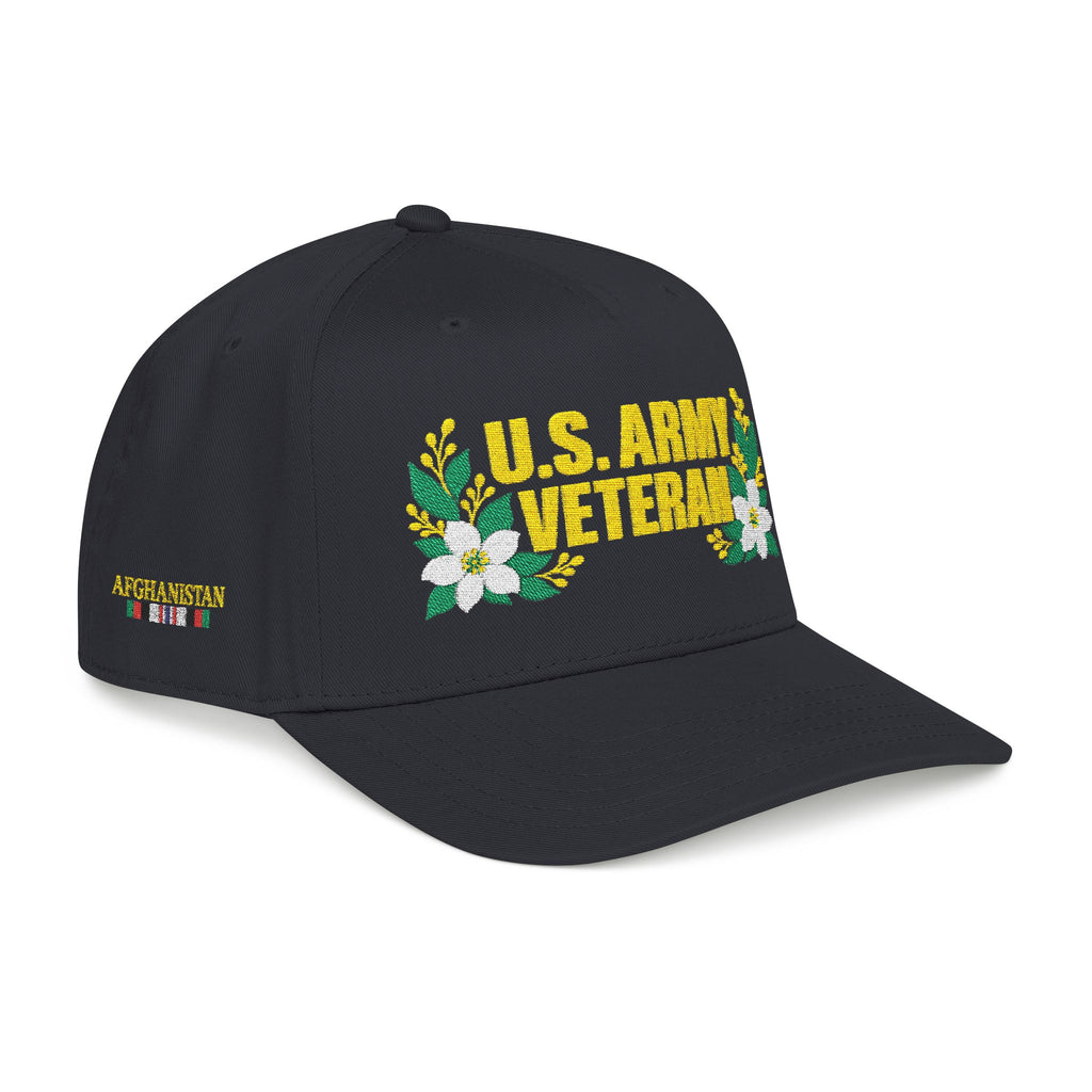 Still Her — U.S. Army Veteran Floral Hat | White Blossom