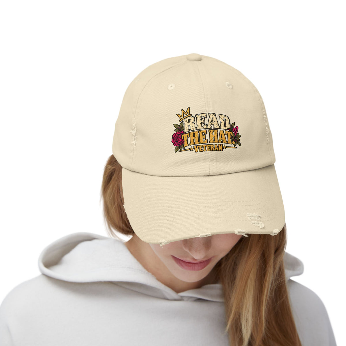 Read the Hat | Distressed Veteran Cap
