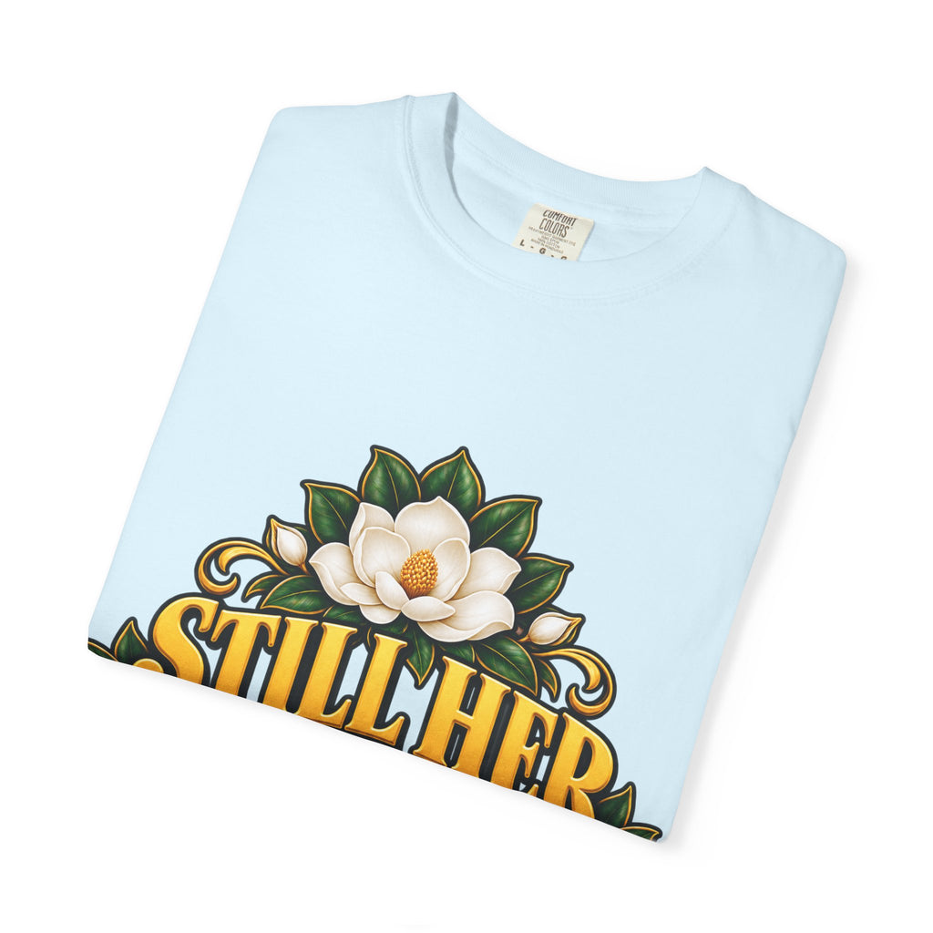 Still Her | Magnolia Women Veteran Garment-Dyed Tee