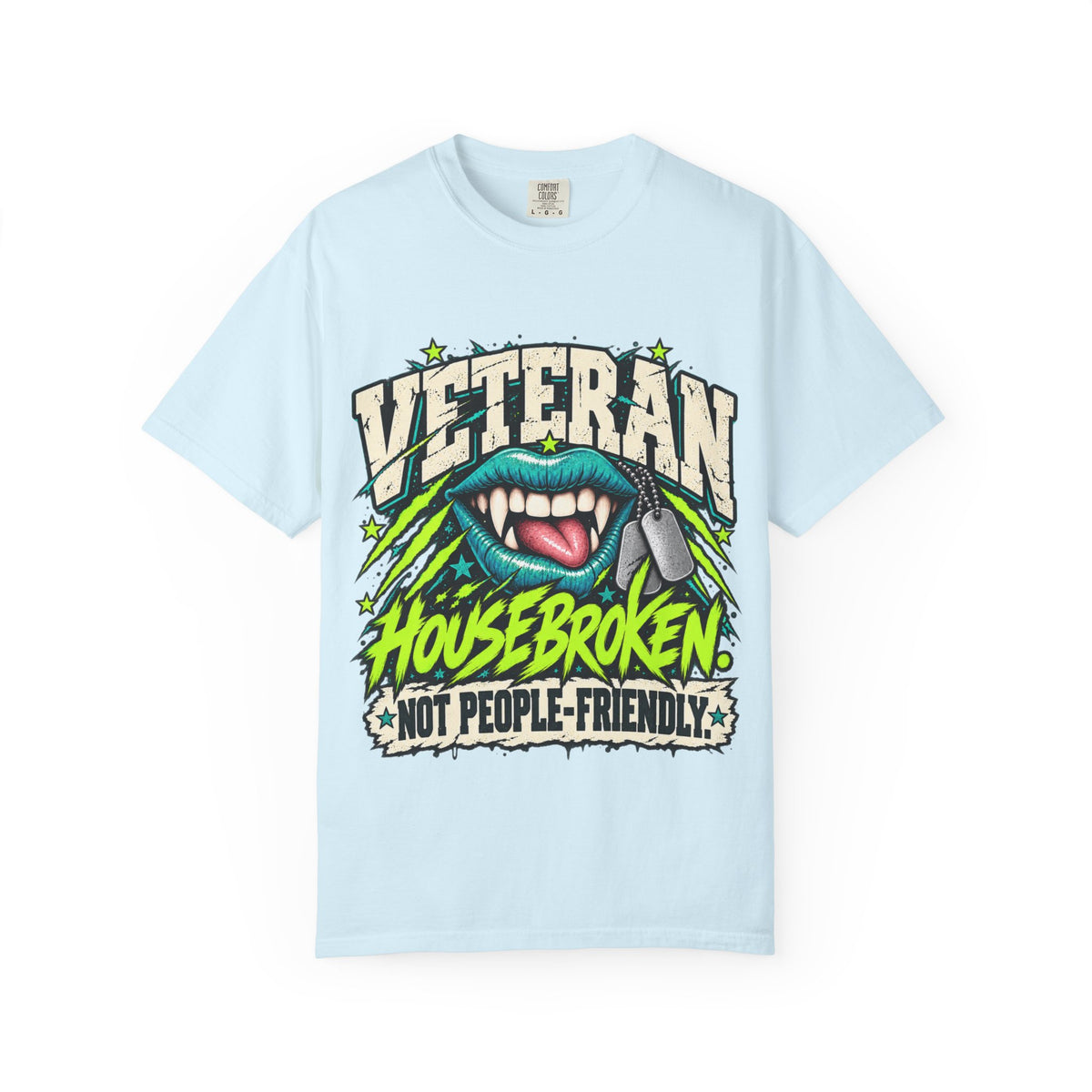 Housebroken. Not People-Friendly. | Disgruntled Veteran Tee