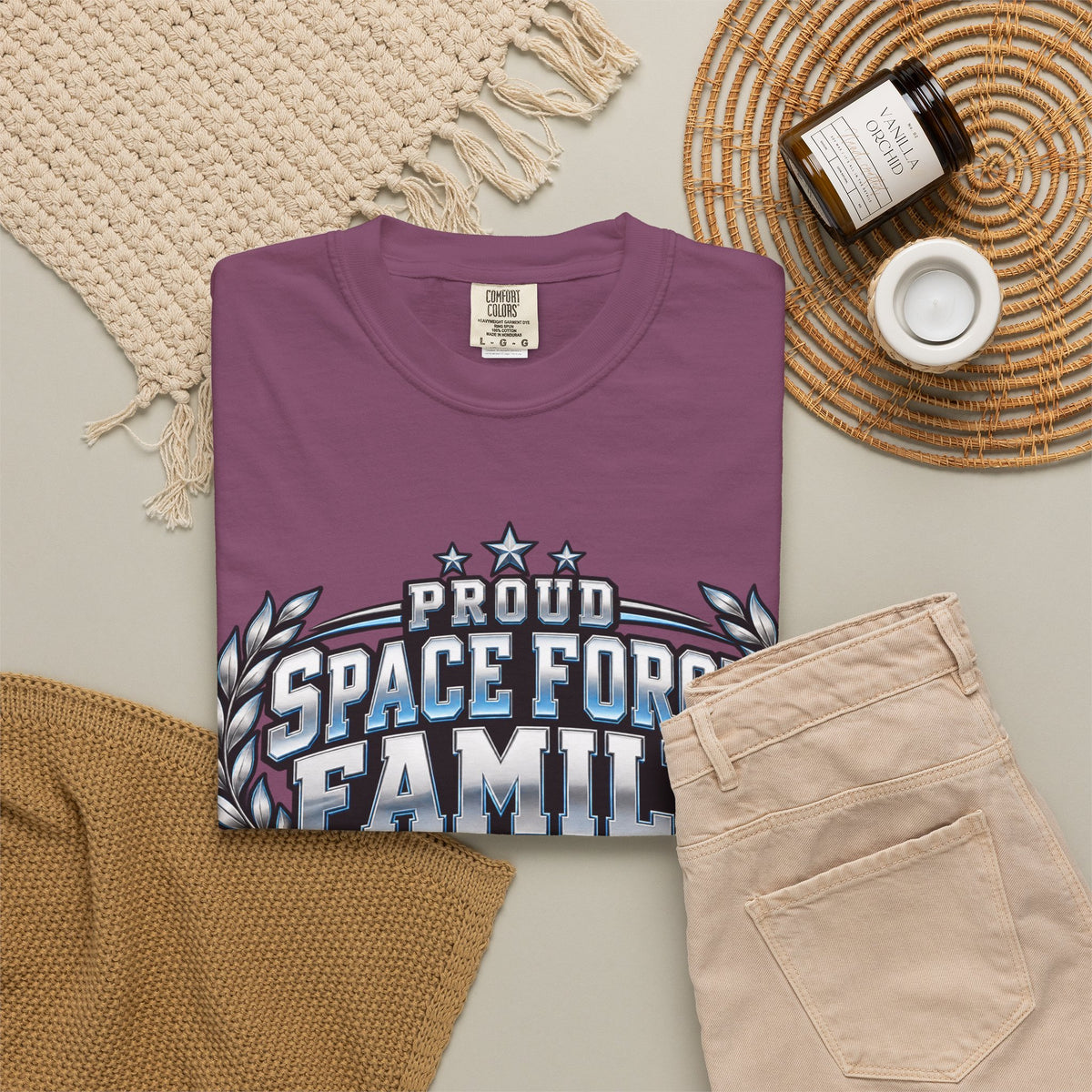 Proud Space Force Family | Graduation Crew Tee