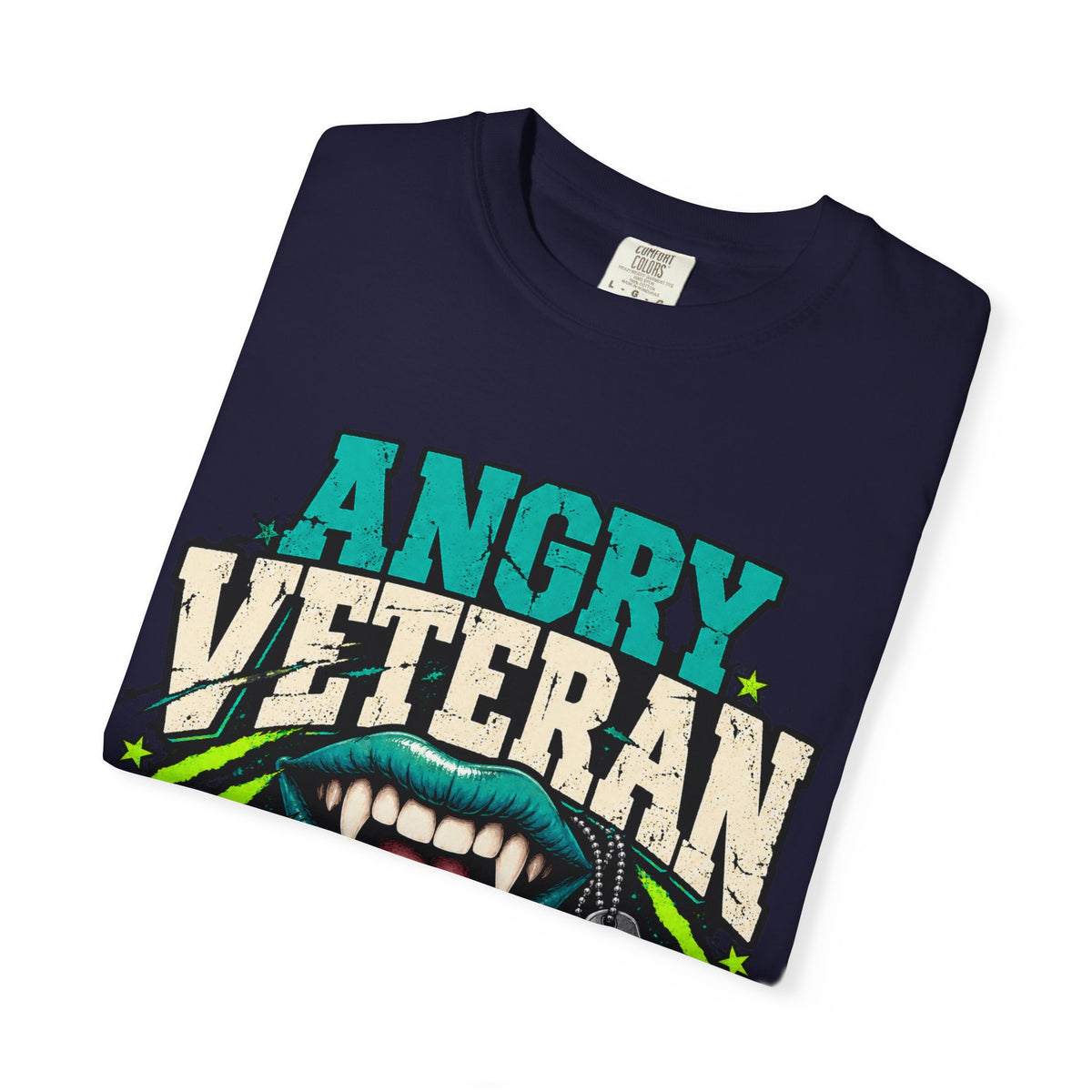 Feral. Do Not Pet. | Disgruntled Veteran Tee