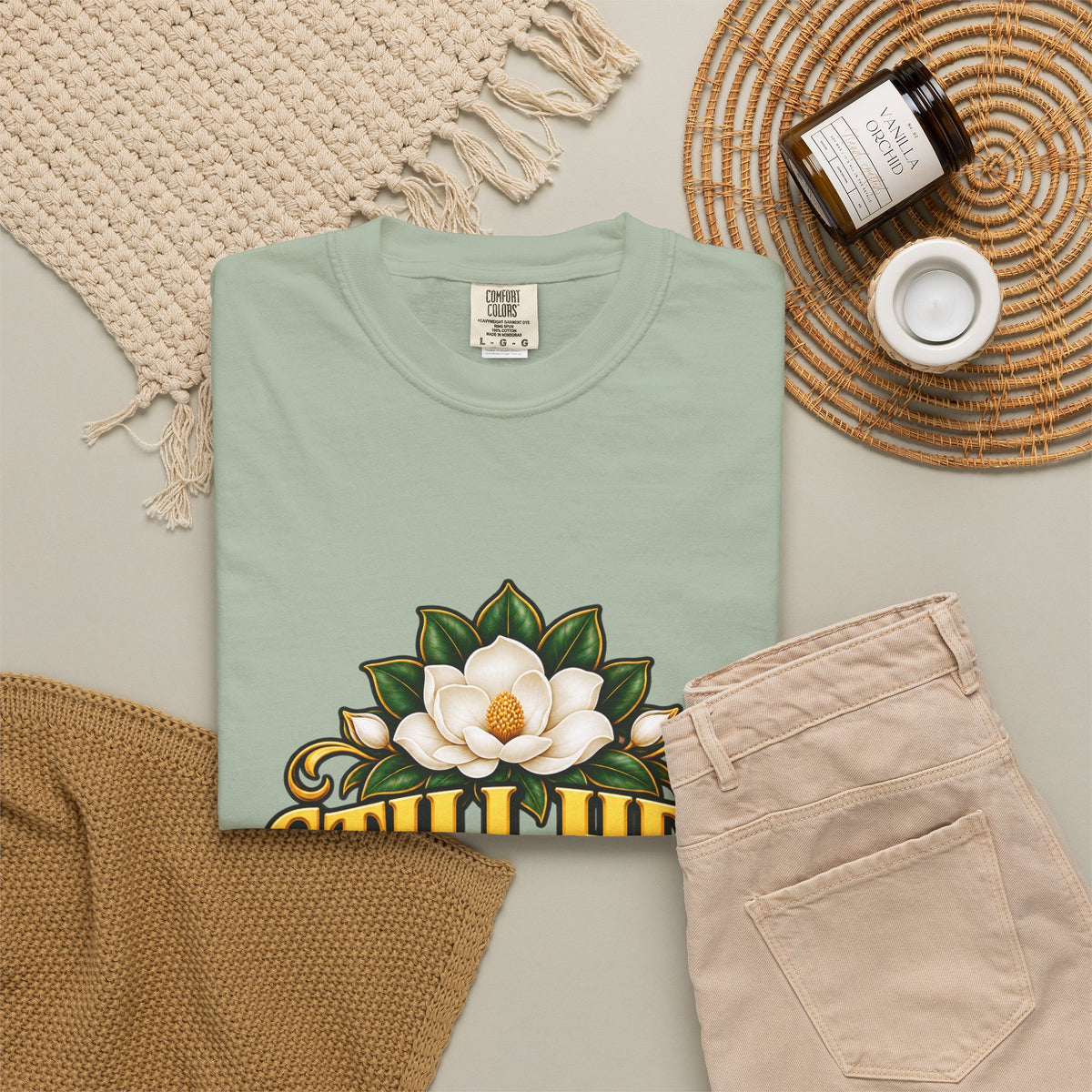 Still Her | Magnolia Women Veteran Garment-Dyed Tee