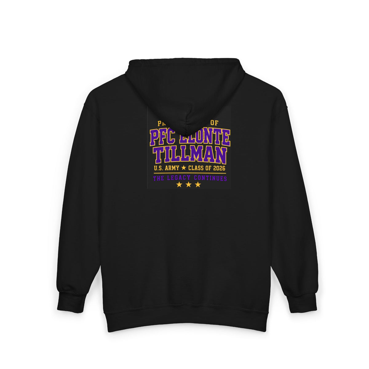 Bravery Runs in the Family | Personalized Lettering Hoodie