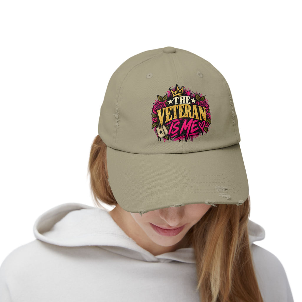 The Veteran Is Me | Distressed Rebellion Cap