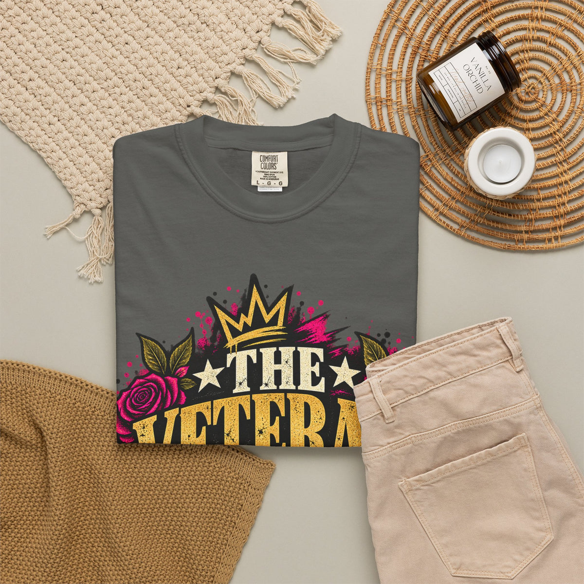 The Veteran Is Me | Distressed Rebellion Veteran Tee