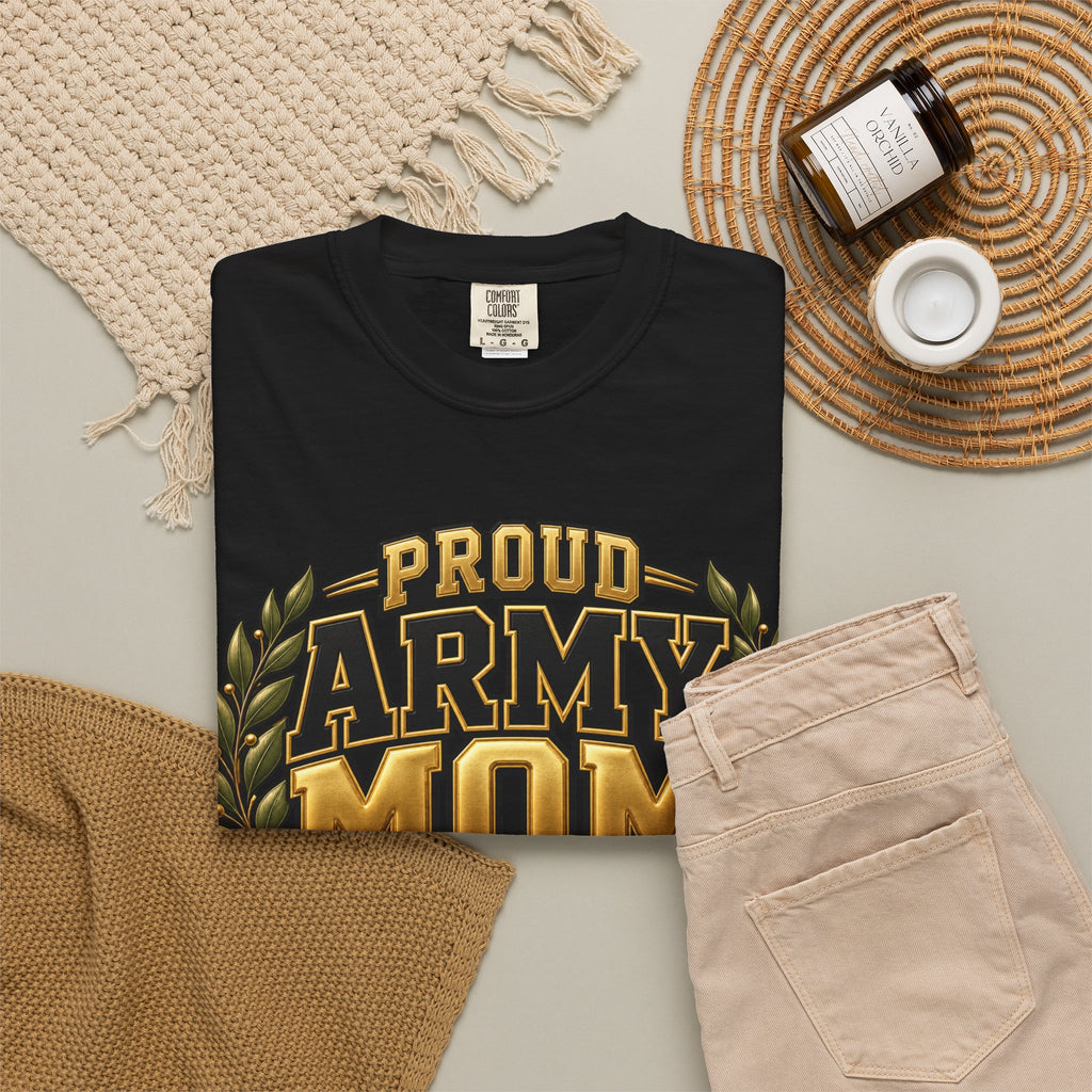 Proud Army Mom | Graduation Crew Tee